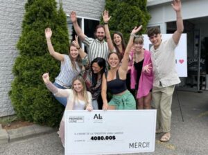 Le comité Première Ligne amasse 4 000 $ à son premier événement