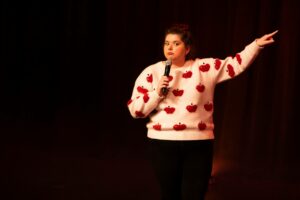 Tricot et humour avec Michelle Desrochers