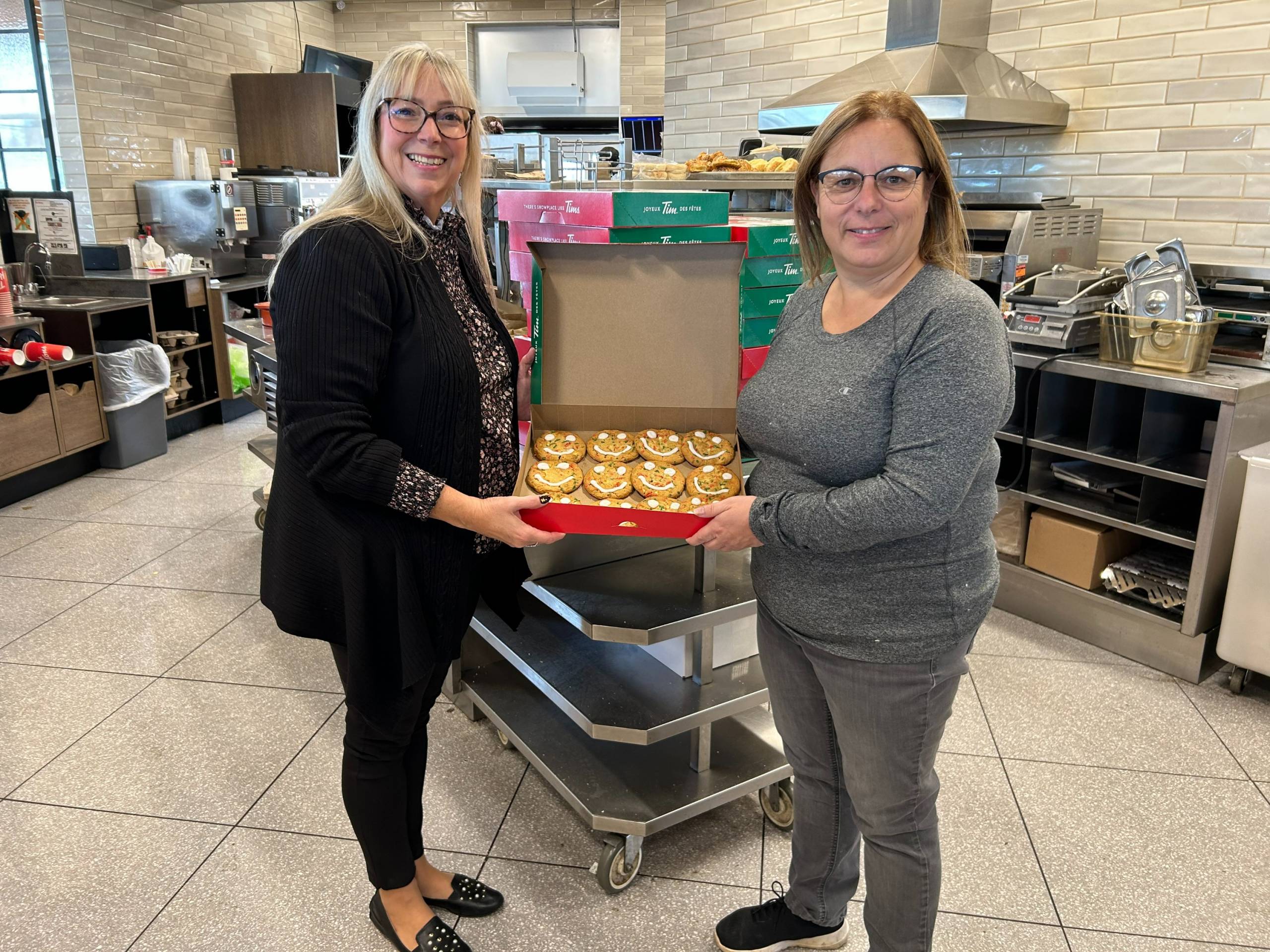 Maison de soins palliatifs : la Fondation Gisèle Faubert prend part à la campagne du biscuit sourire