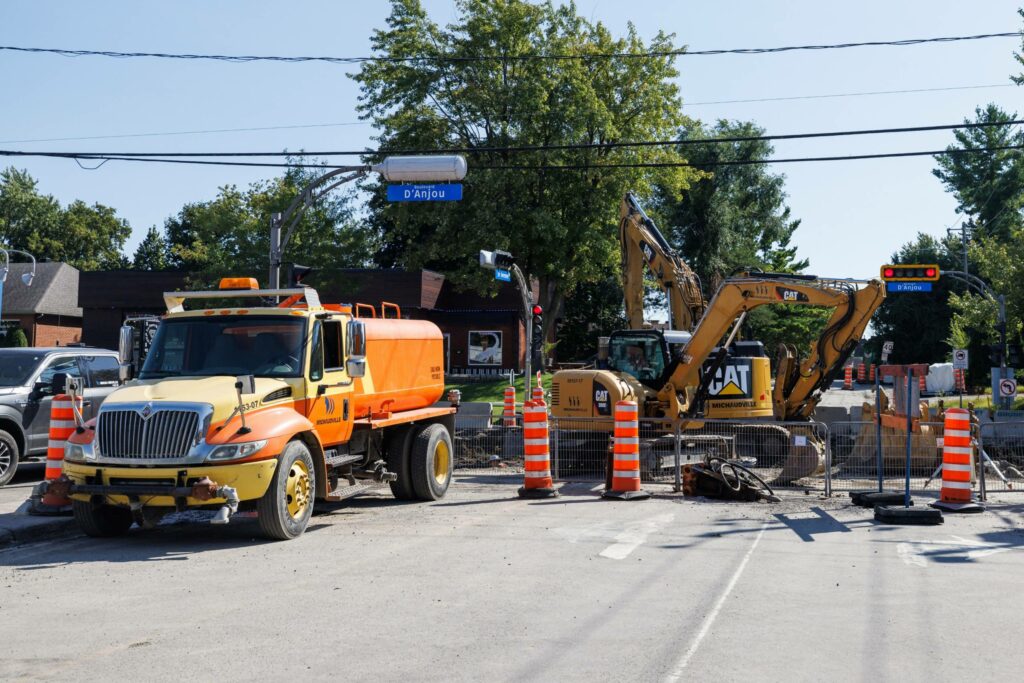 Travaux du boul. D’Anjou : Châteauguay demande le respect de la signalisation