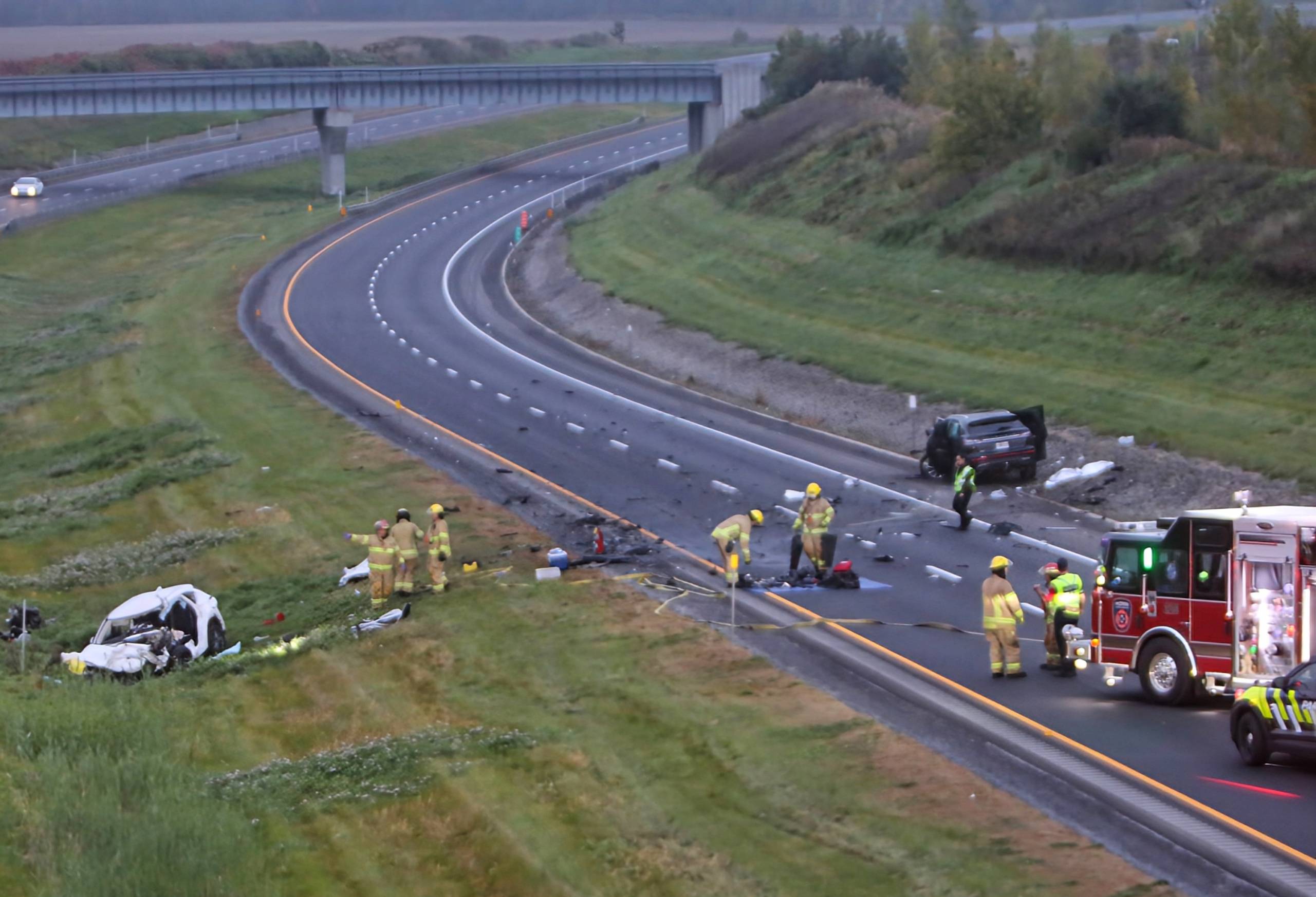 Face à face mortel sur l’autoroute 30 : la conductrice avait bu trois fois plus que la limite permise