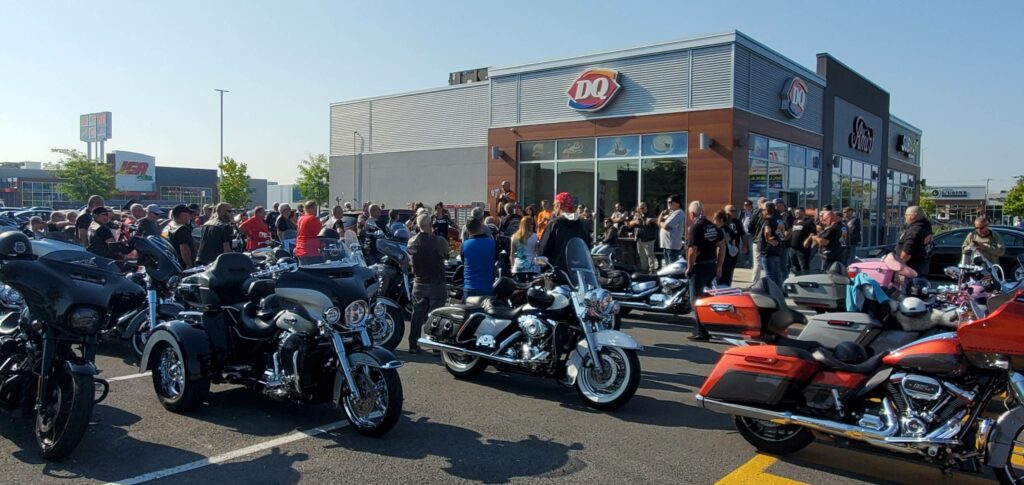 Des «bikers» généreux à Beauharnois