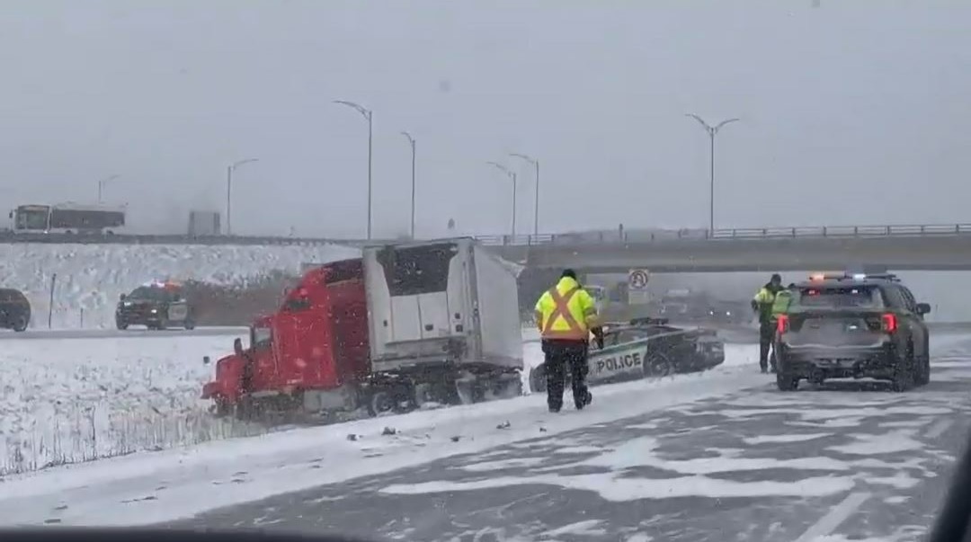 Fermeture de l&rsquo;A-30 à Châteauguay et autres sorties de route