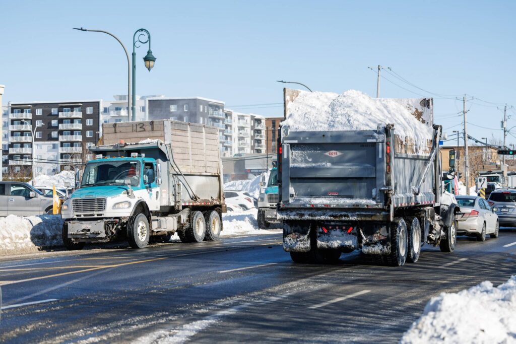 Déneigement à Châteauguay : les défis d’une bordée extraordinaire