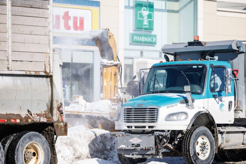 Déneigement à Châteauguay : appel au privé pour accélérer la cadence