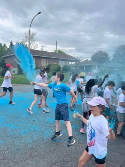 École primaire Saint-Jude : une course colorée avant le déménagement