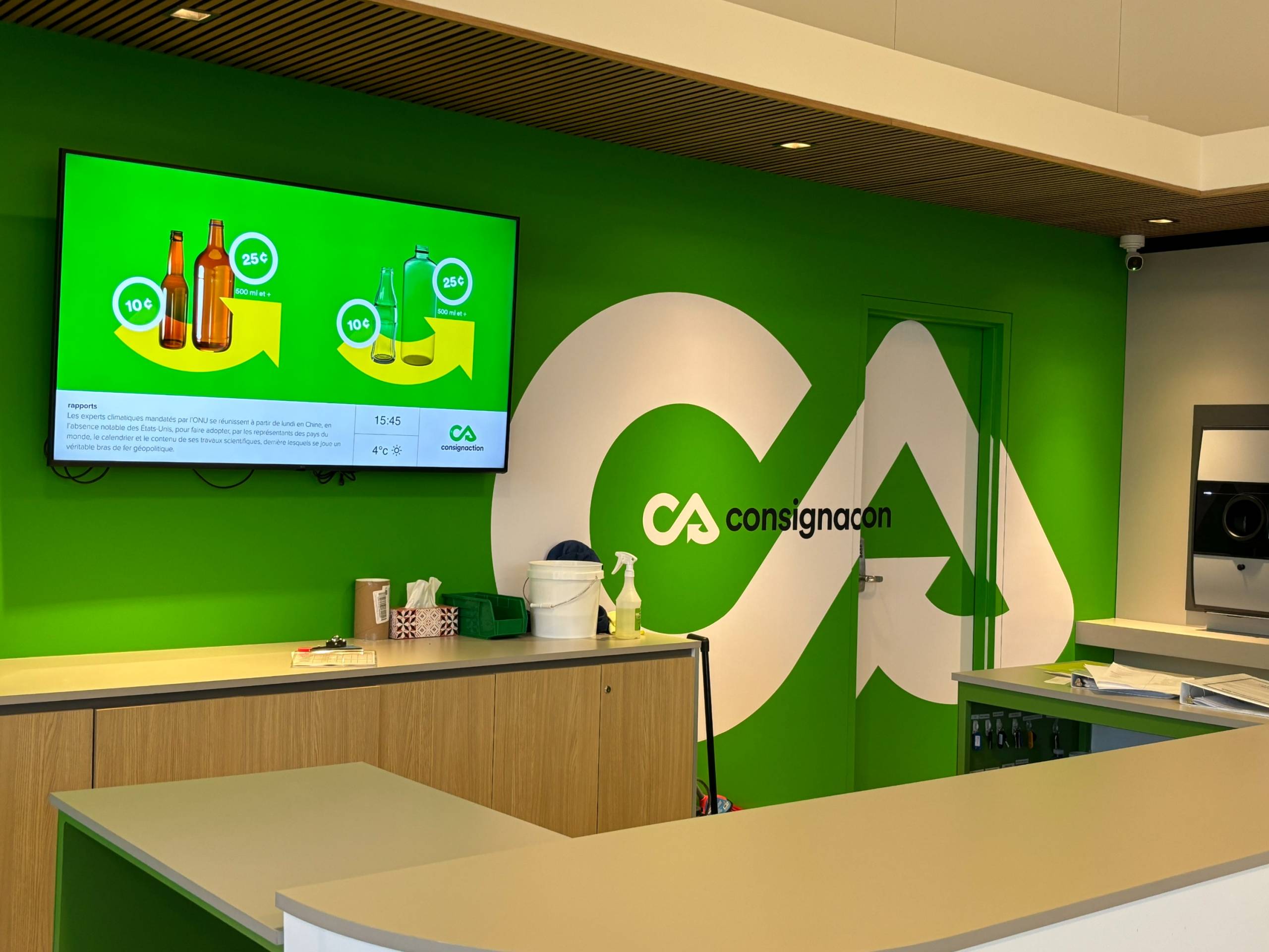 Châteauguay aura son lieu de dépôt Consignaction+