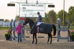 Équitation : une victoire en Grand Prix pour une Mercieroise
