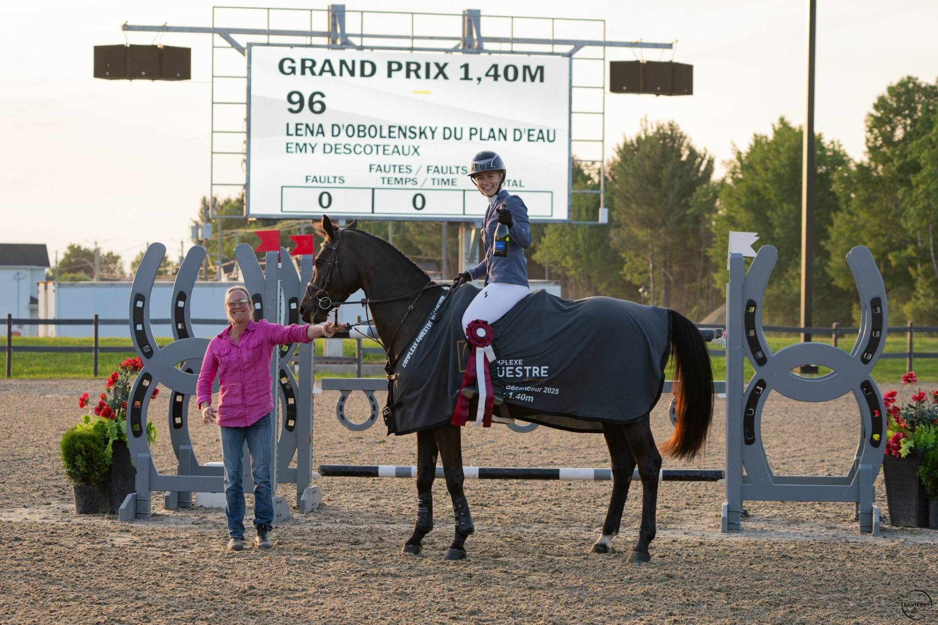 Équitation : une victoire en Grand Prix pour une Mercieroise