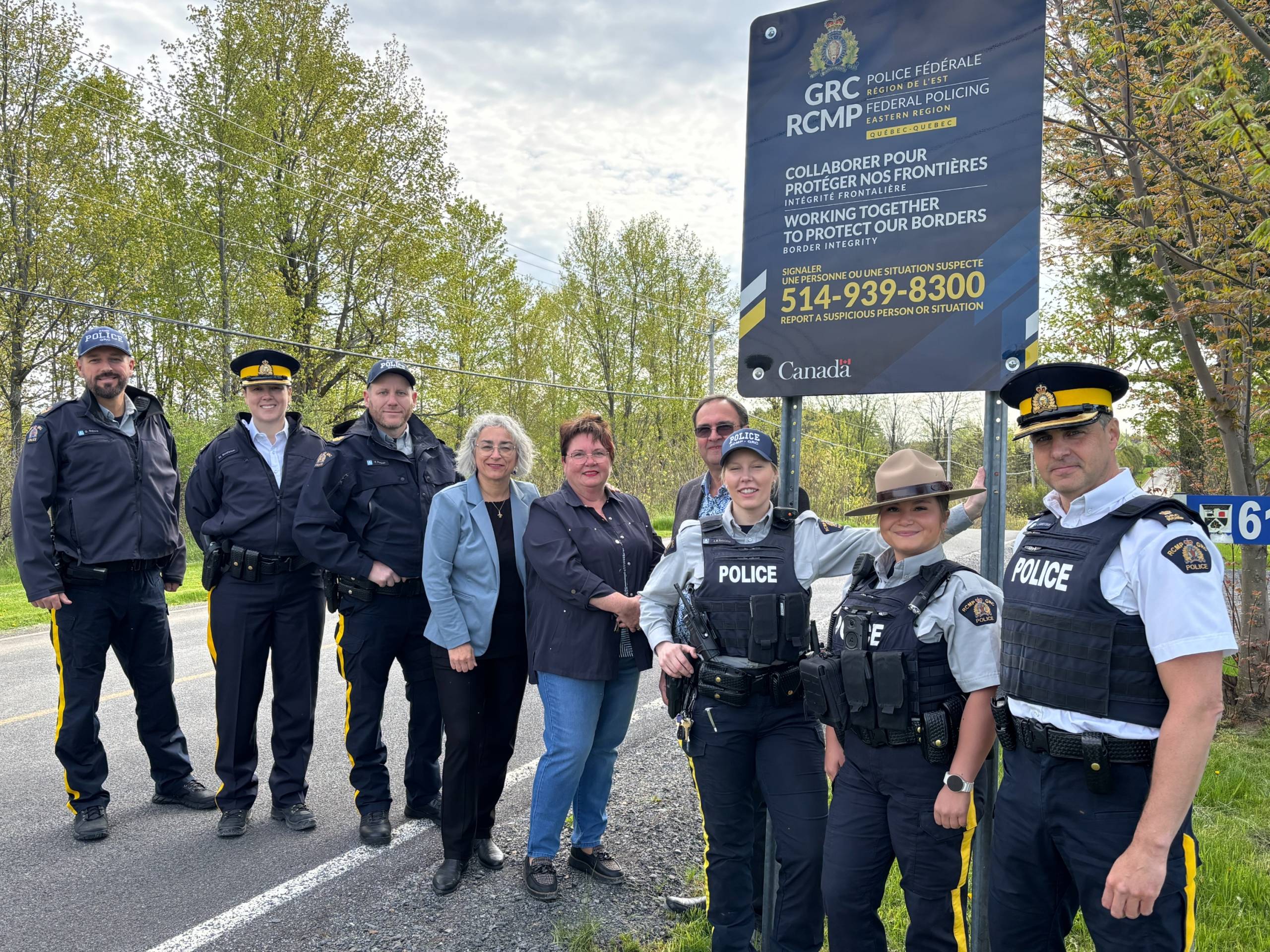 Citoyens et GRC partenaires de la sécurité à la frontière