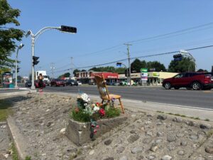 Intersection D’Anjou et Bell : de nouveaux feux de circulation