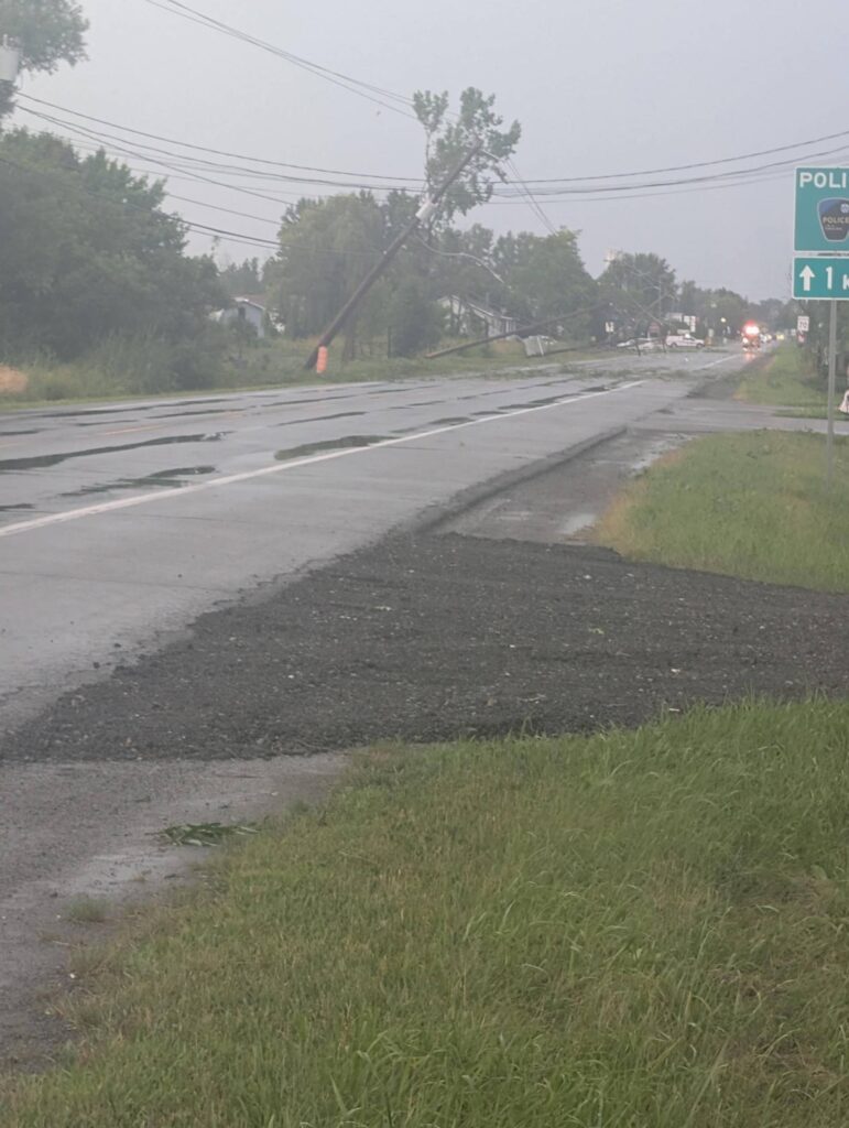 Route 138 fermée entre Mercier et Sainte-Martine