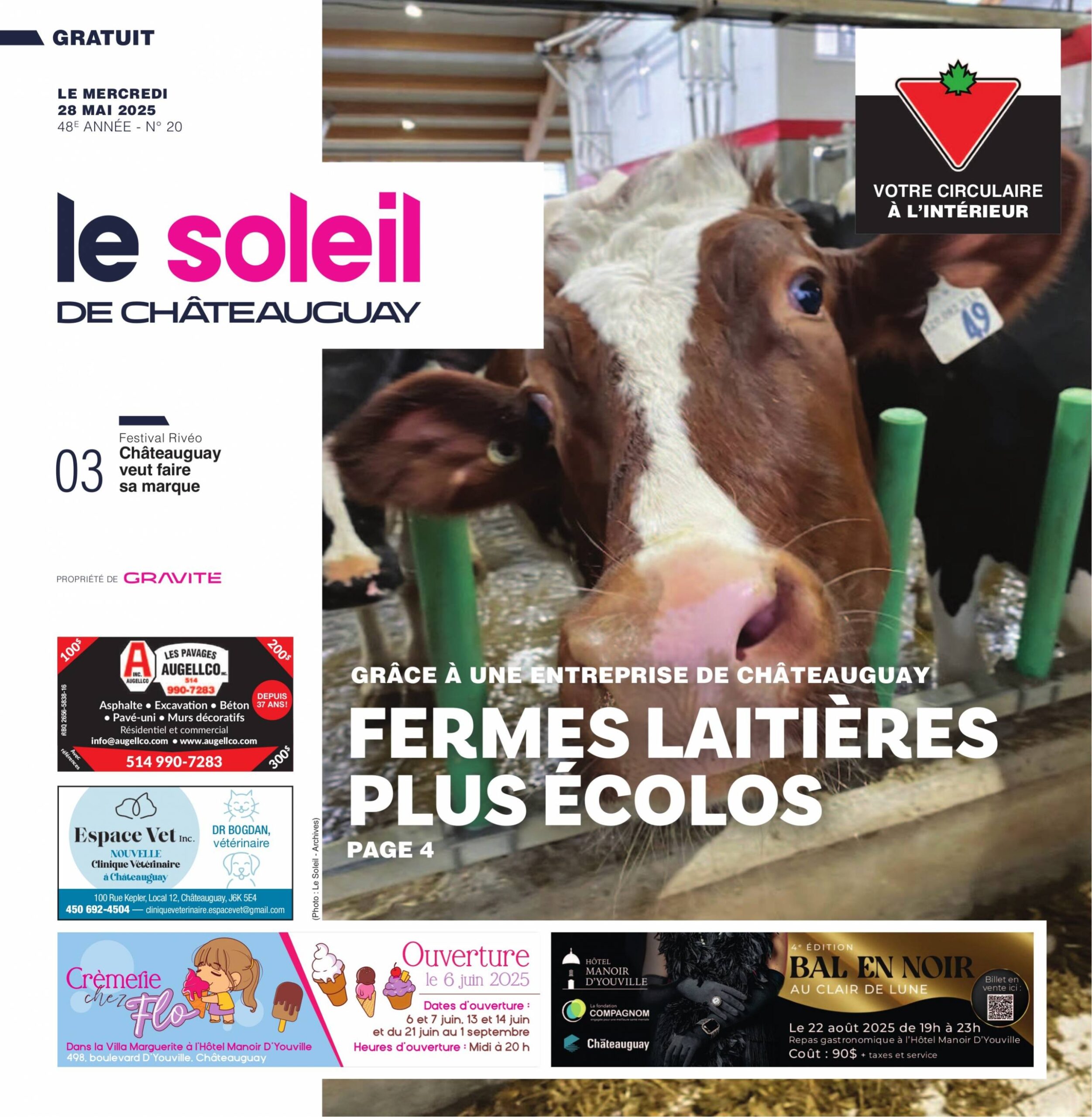 Journal Le Soleil de Châteauguay – 28 mai 2025