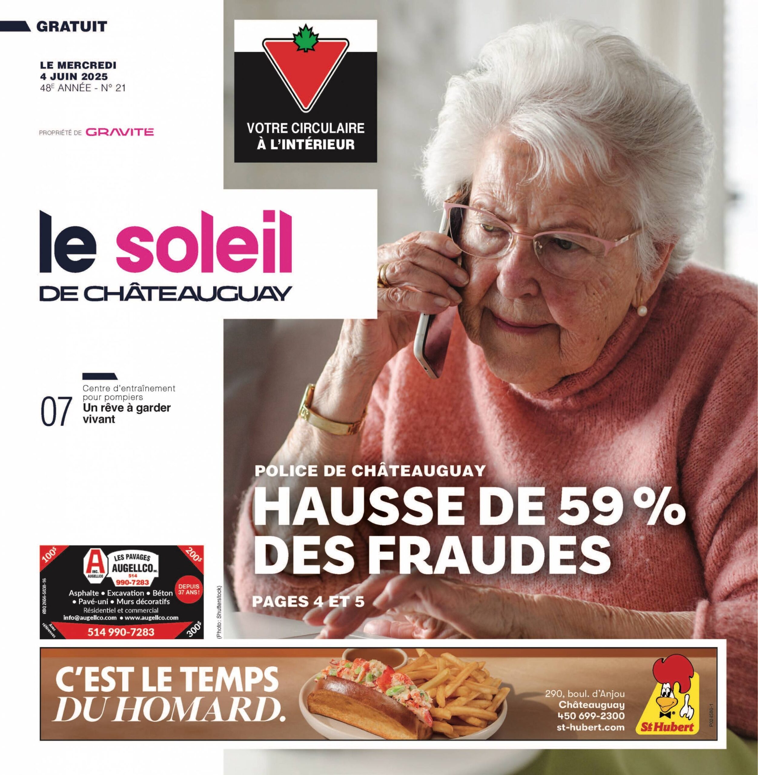 Journal Le Soleil de Châteauguay – 4 juin 2025