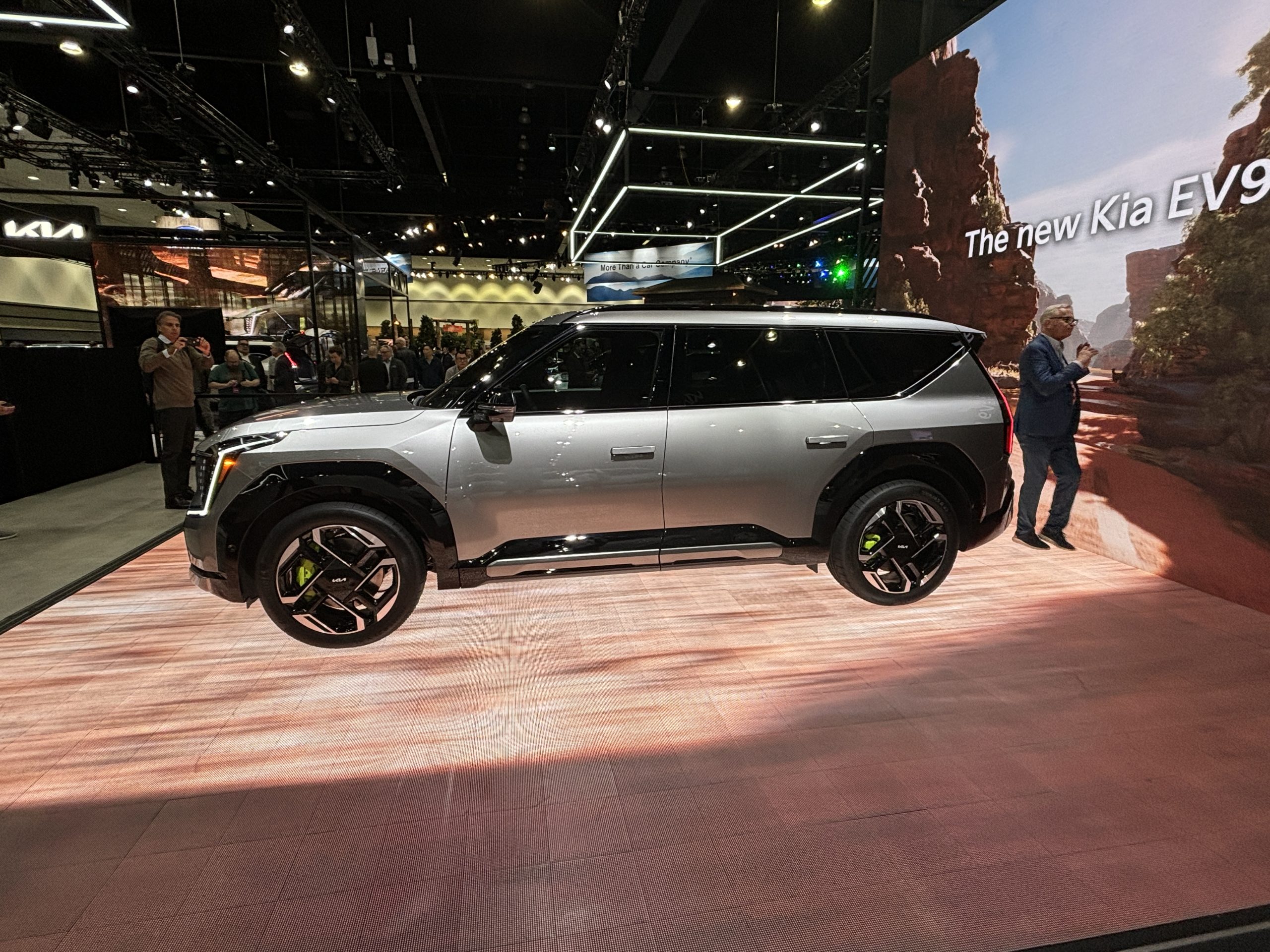 Une version GT du Kia EV9 à Los Angeles