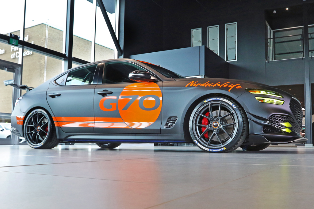 Image illustrant l'article: Genesis G70 Track Day Special : une voiture-concept créée pour les Canadiens