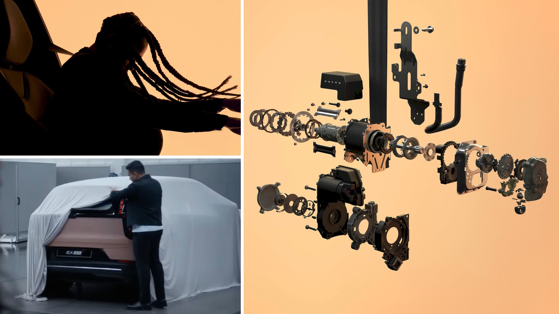 Volvo réinvente la ceinture de sécurité 