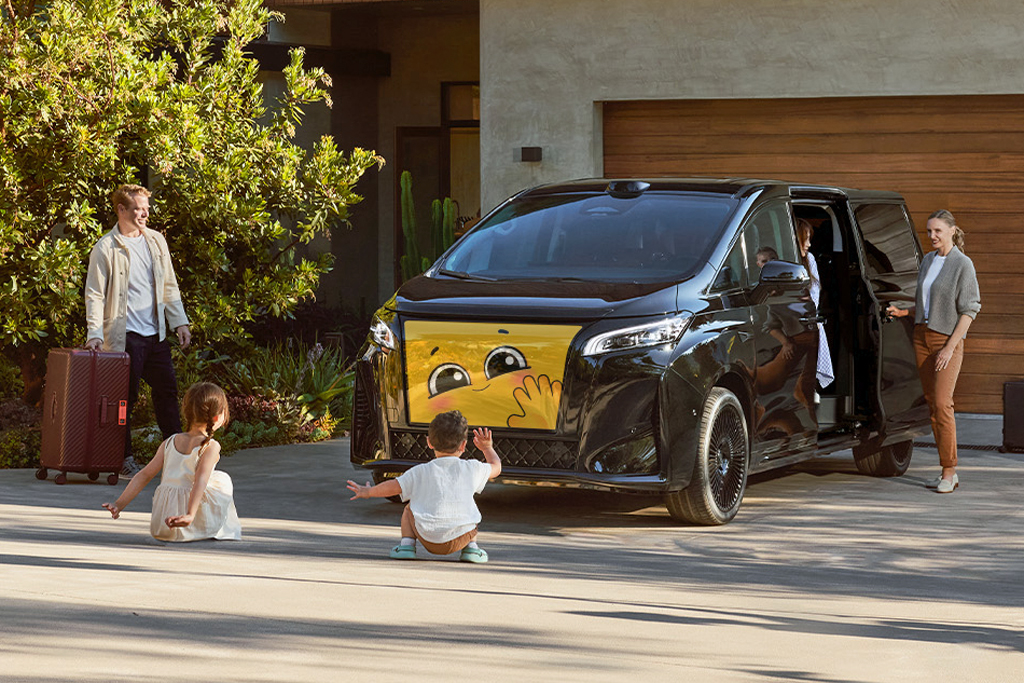 Faraday X Super One, la fourgonnette qui sourit aux gens