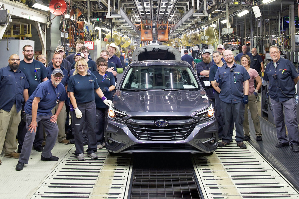 Après 36 ans de production ininterrompue, Subaru of Indiana a fabriqué sa dernière Legacy