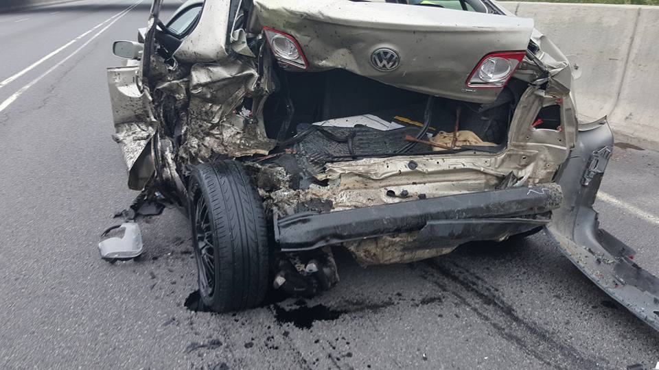 Deux blessés graves dans un carambolage