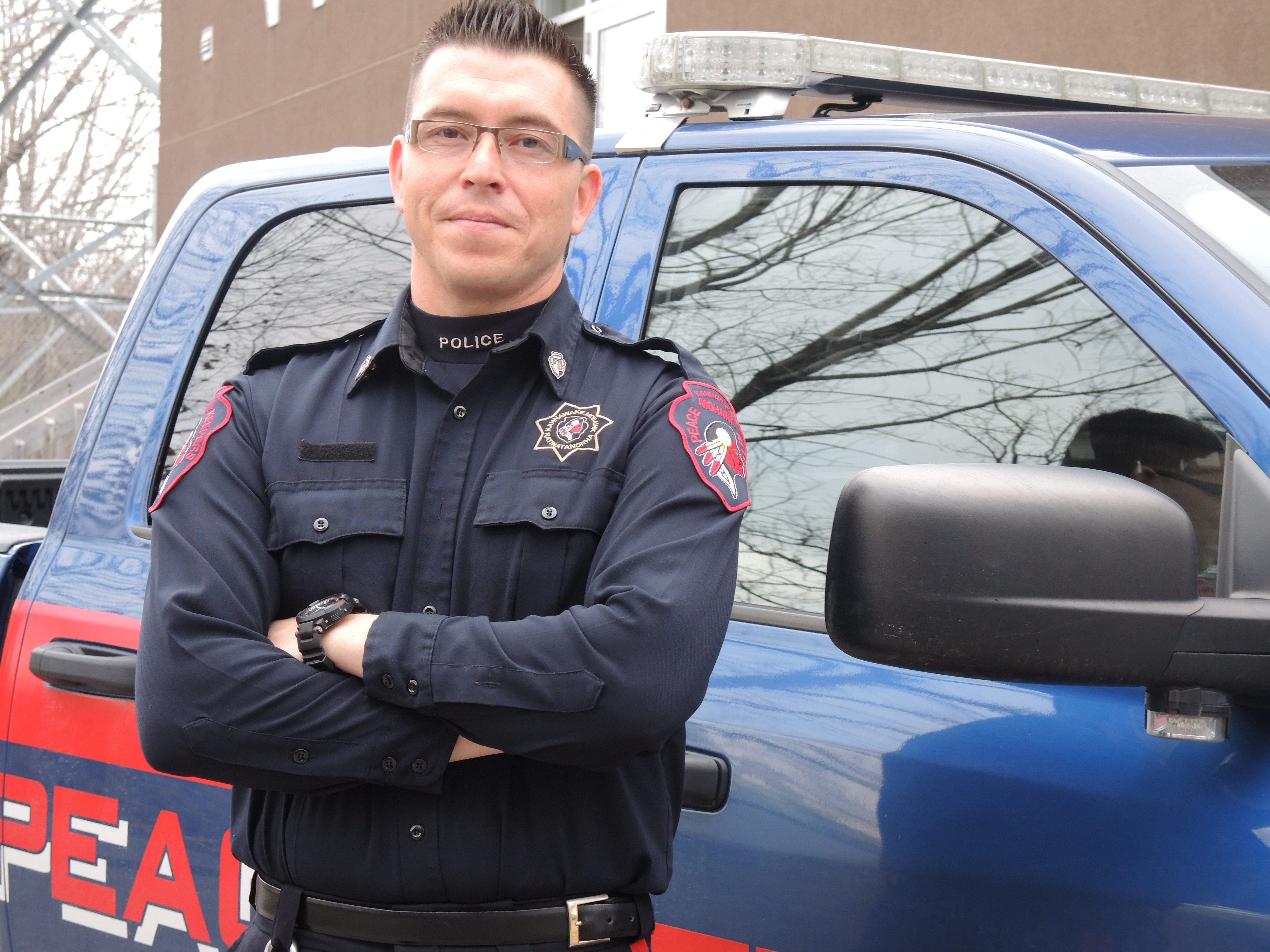 The challenge of being a policeman on Mohawk territory