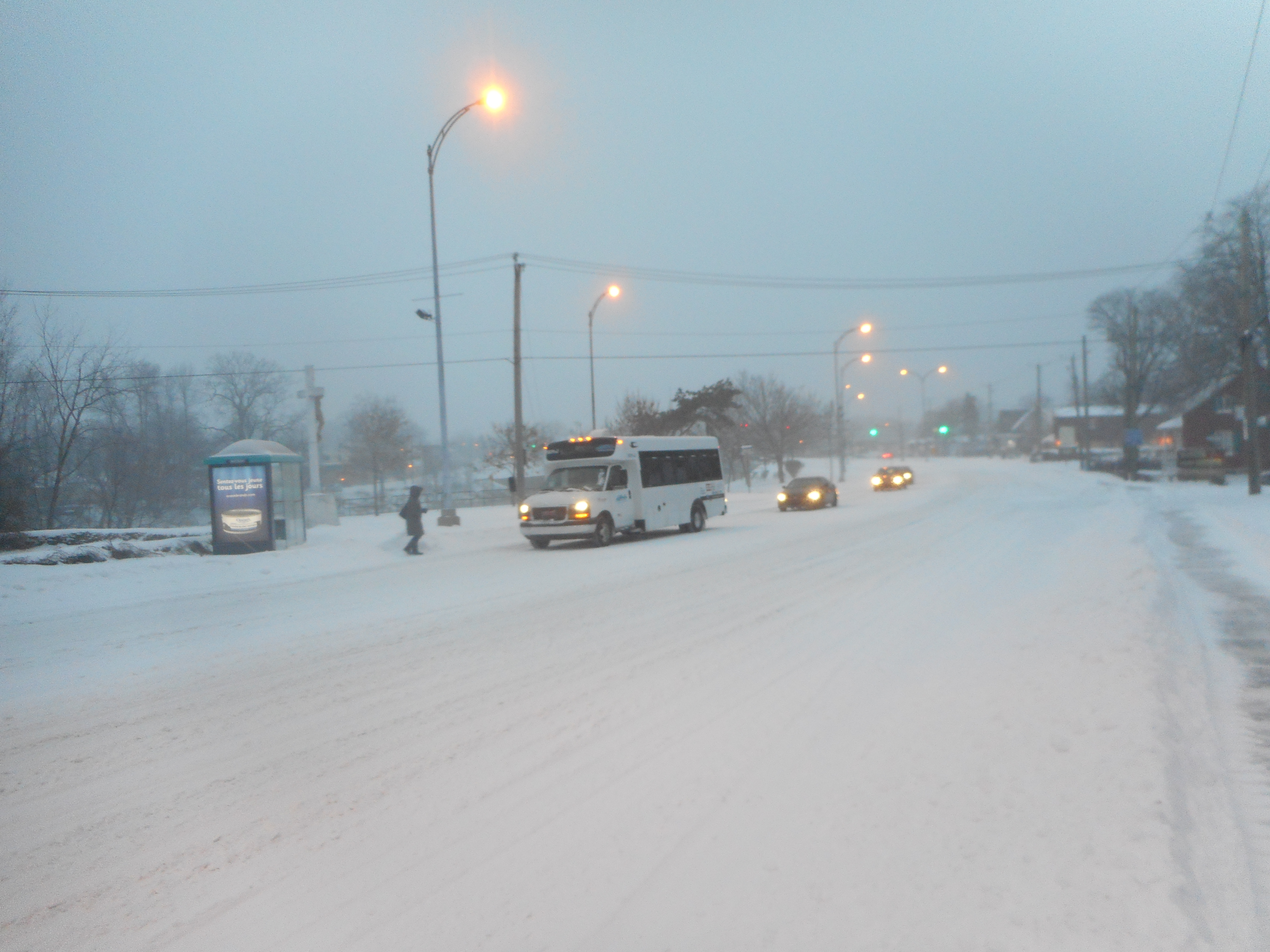 Première tempête en cours