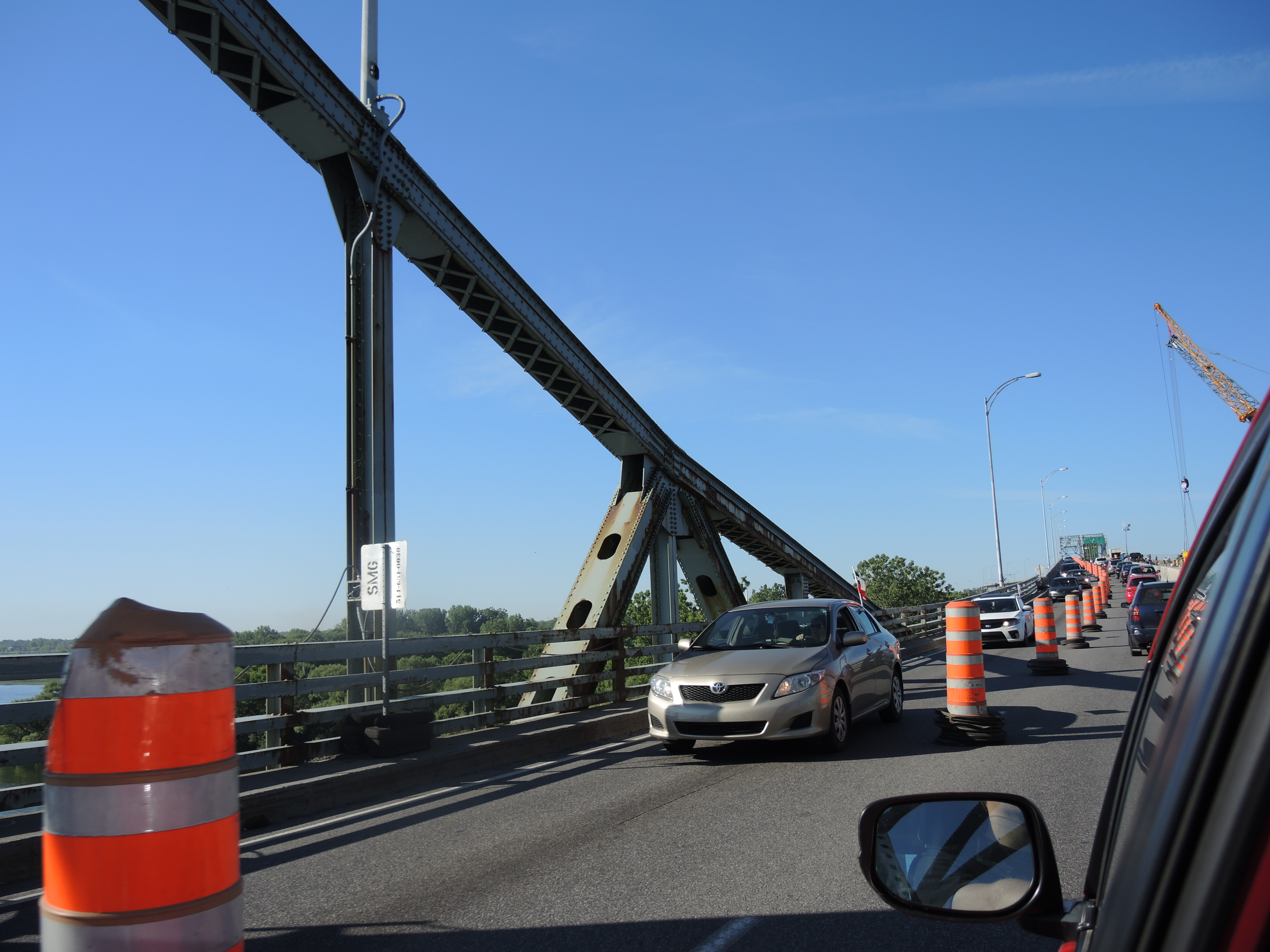 Des travaux tout l’été au pont Mercier
