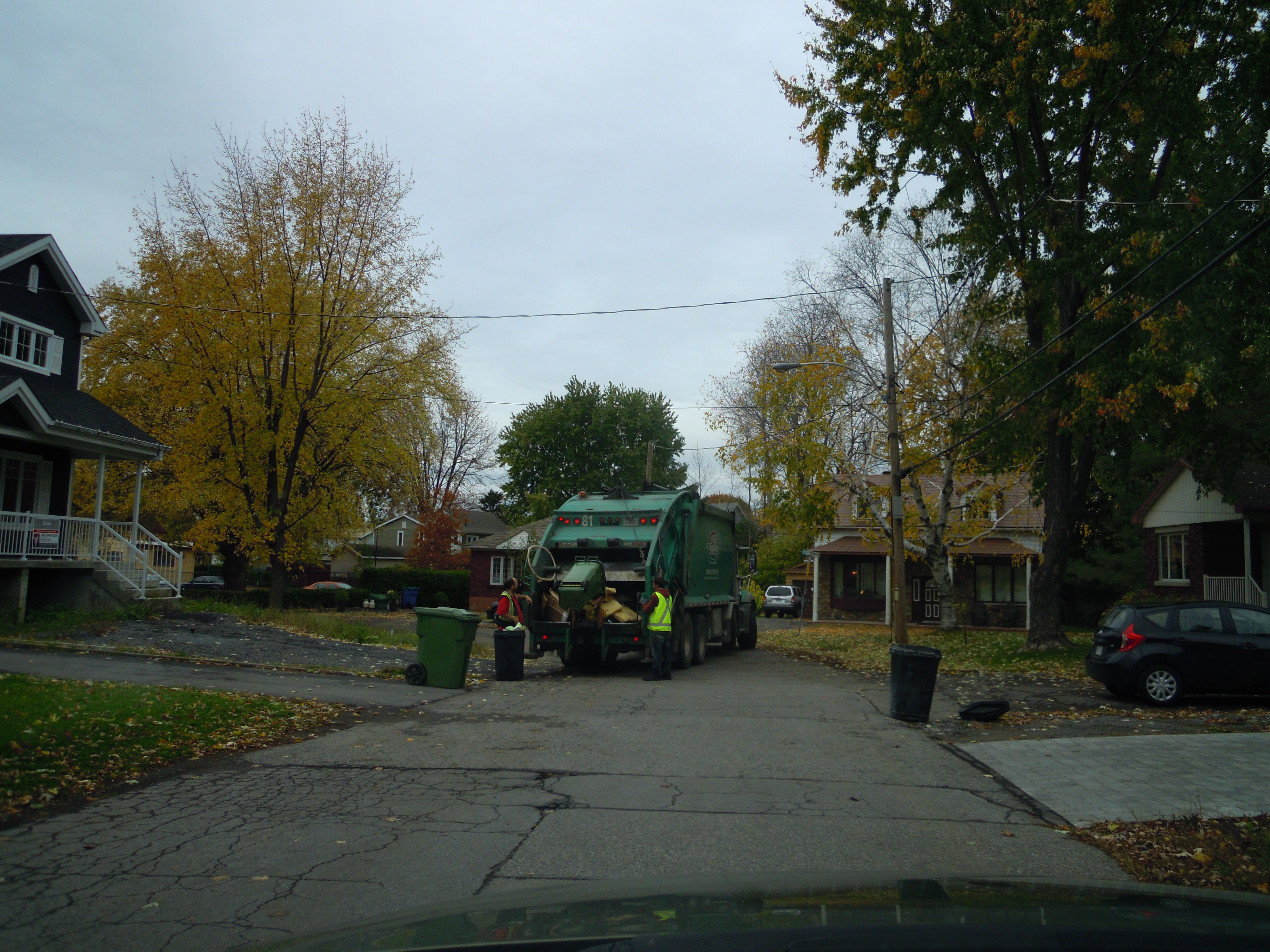 Le camion de vidanges passera aux deux semaines l’hiver