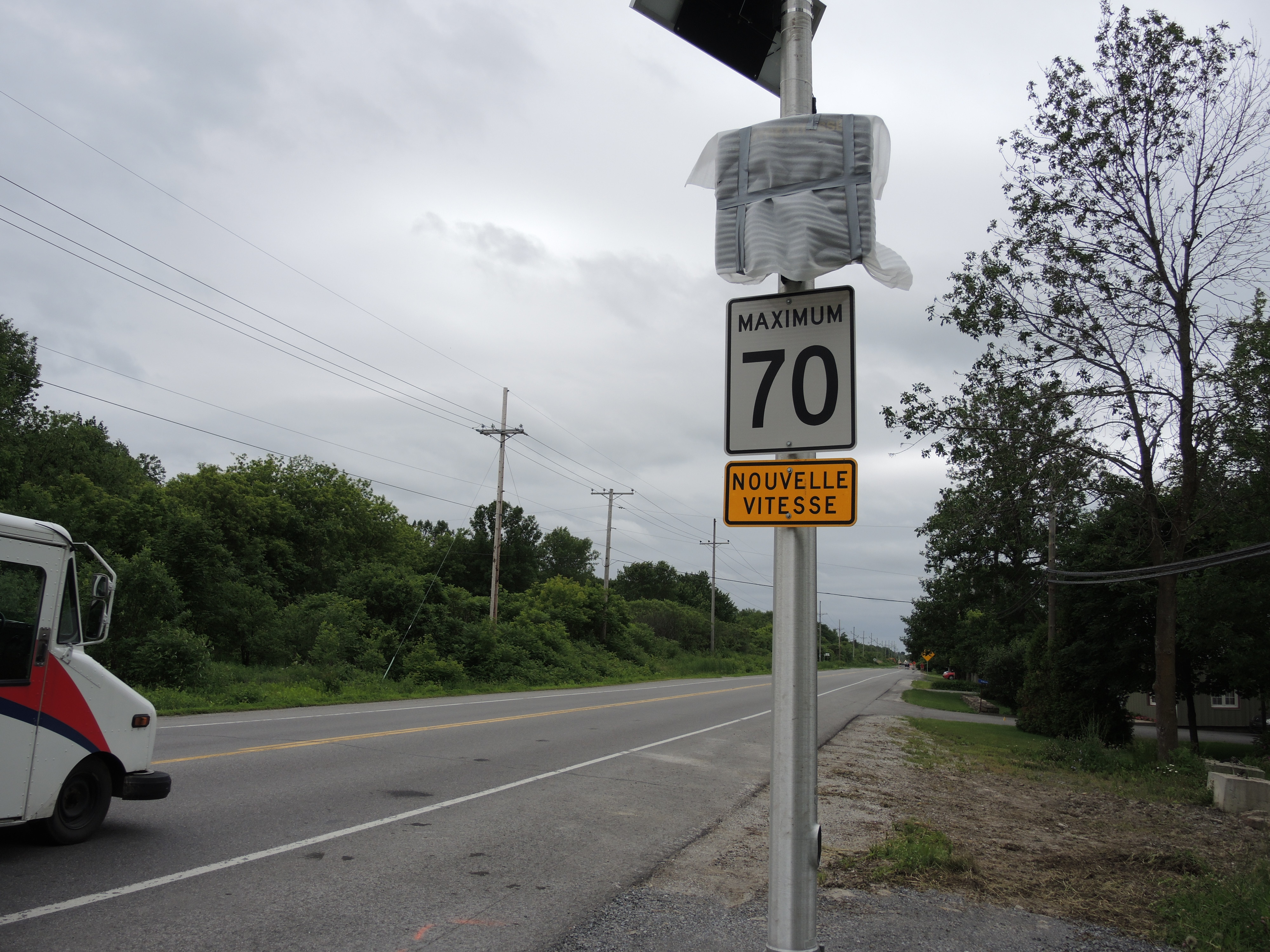 Nouvelle limite de vitesse