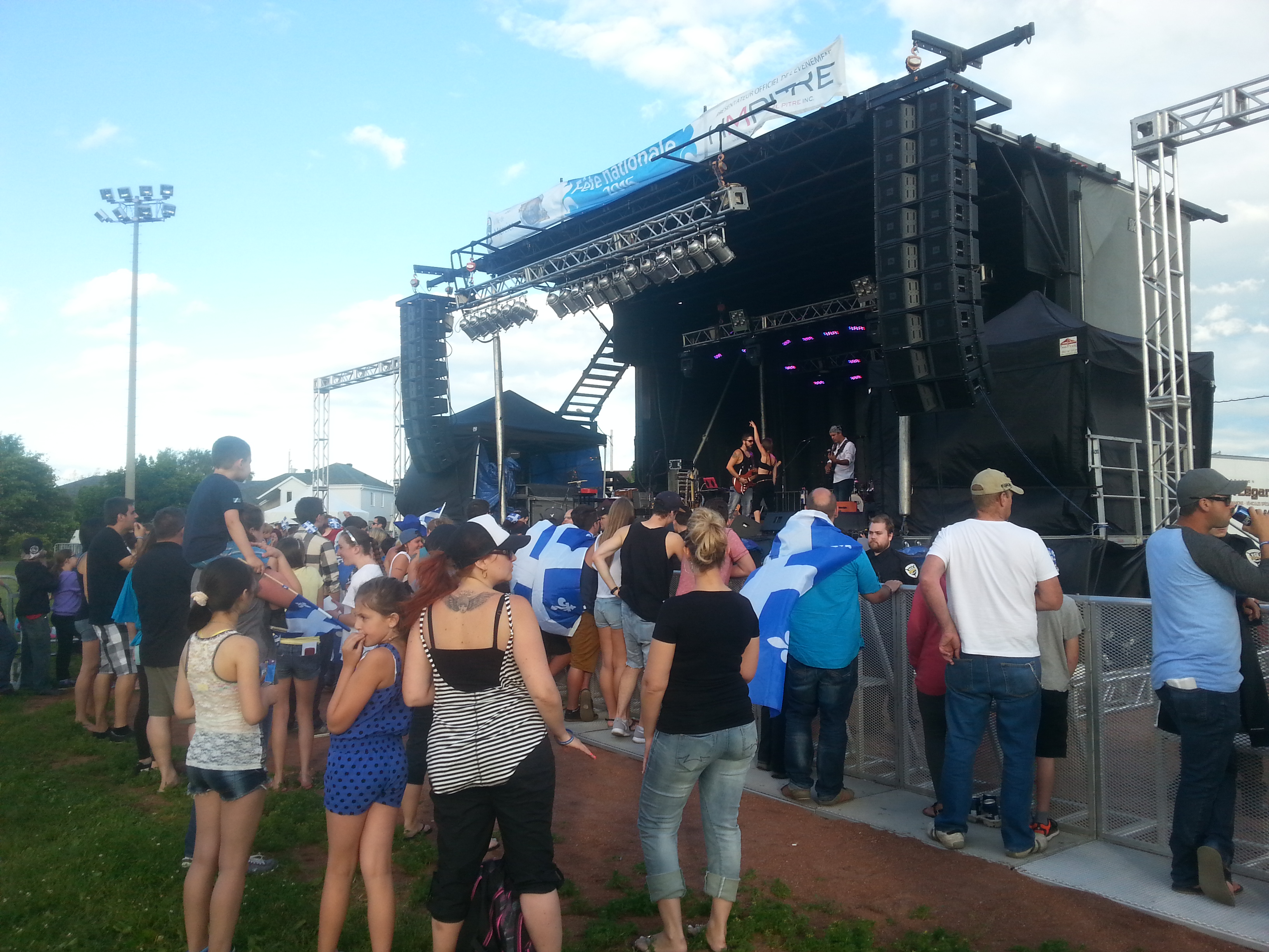 Photos de fête, soleil et feux d’artifice ce jeudi