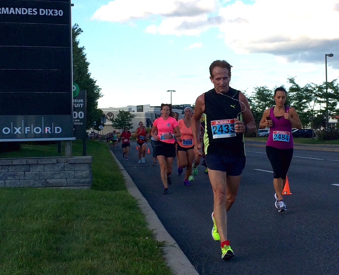 Émouvant retour à la compétition