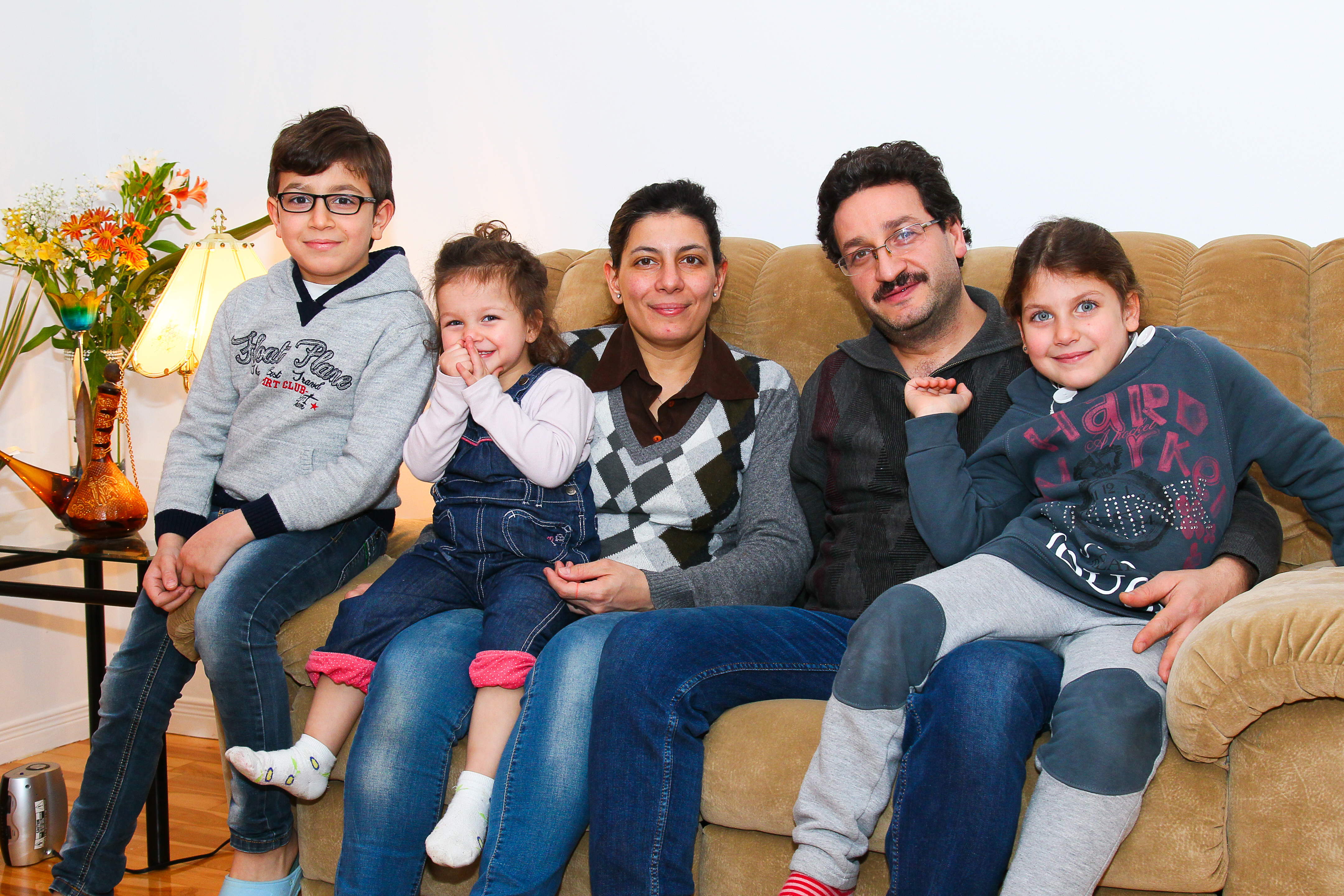 Une famille syrienne repart à zéro à Châteauguay