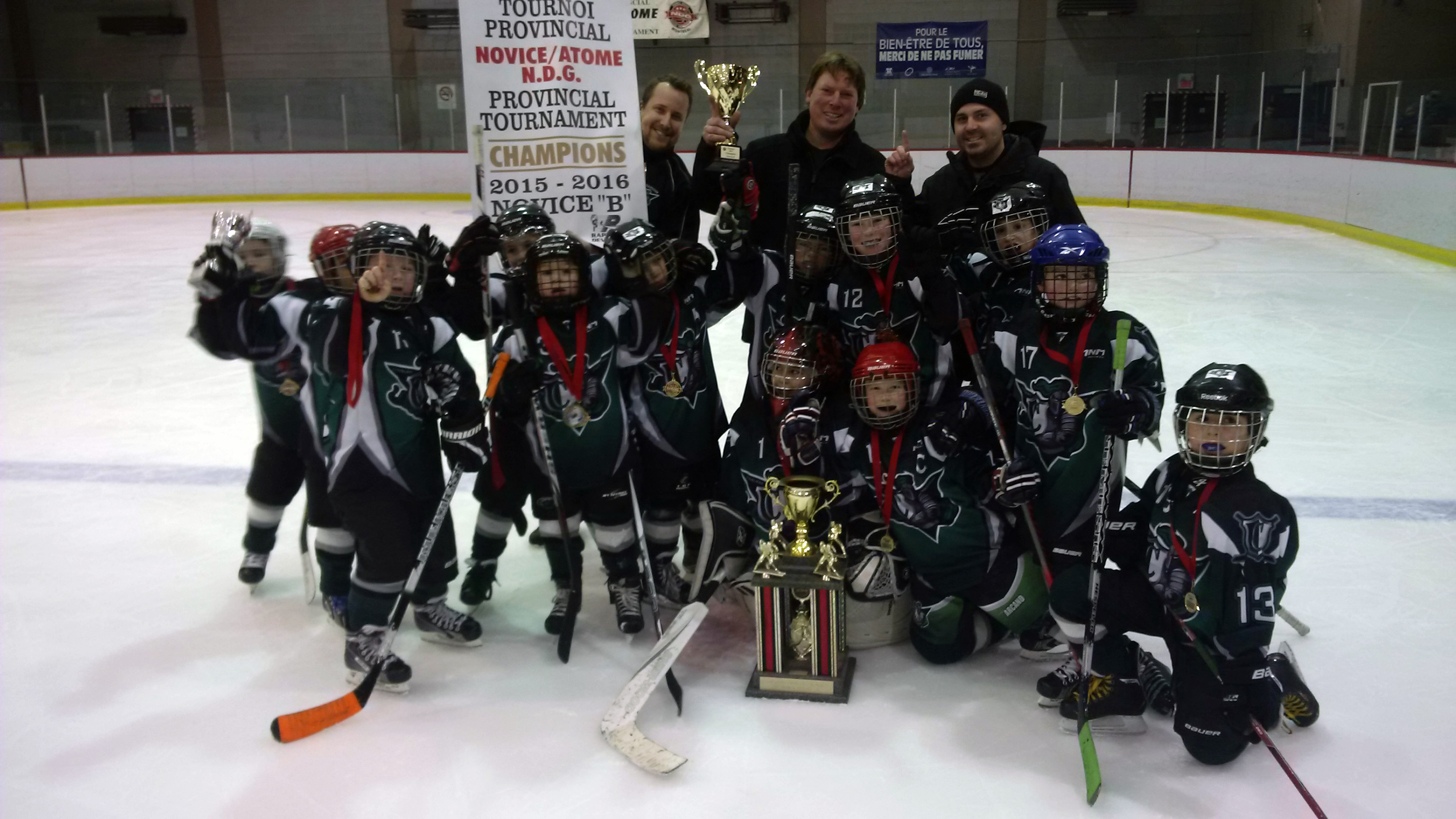 Les Marquis de Châteauguay champions après un départ difficile