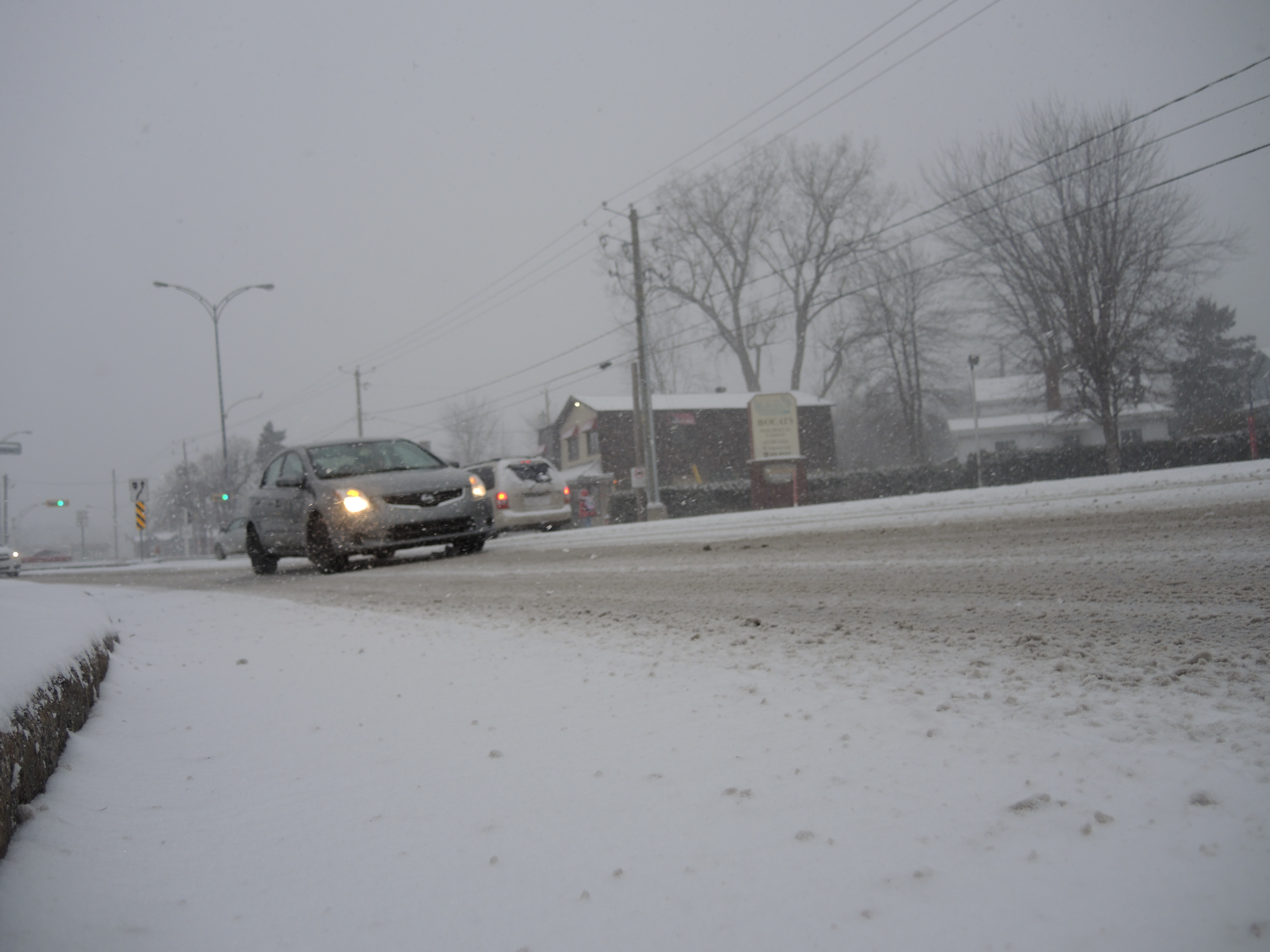 La neige cause plusieurs accidents