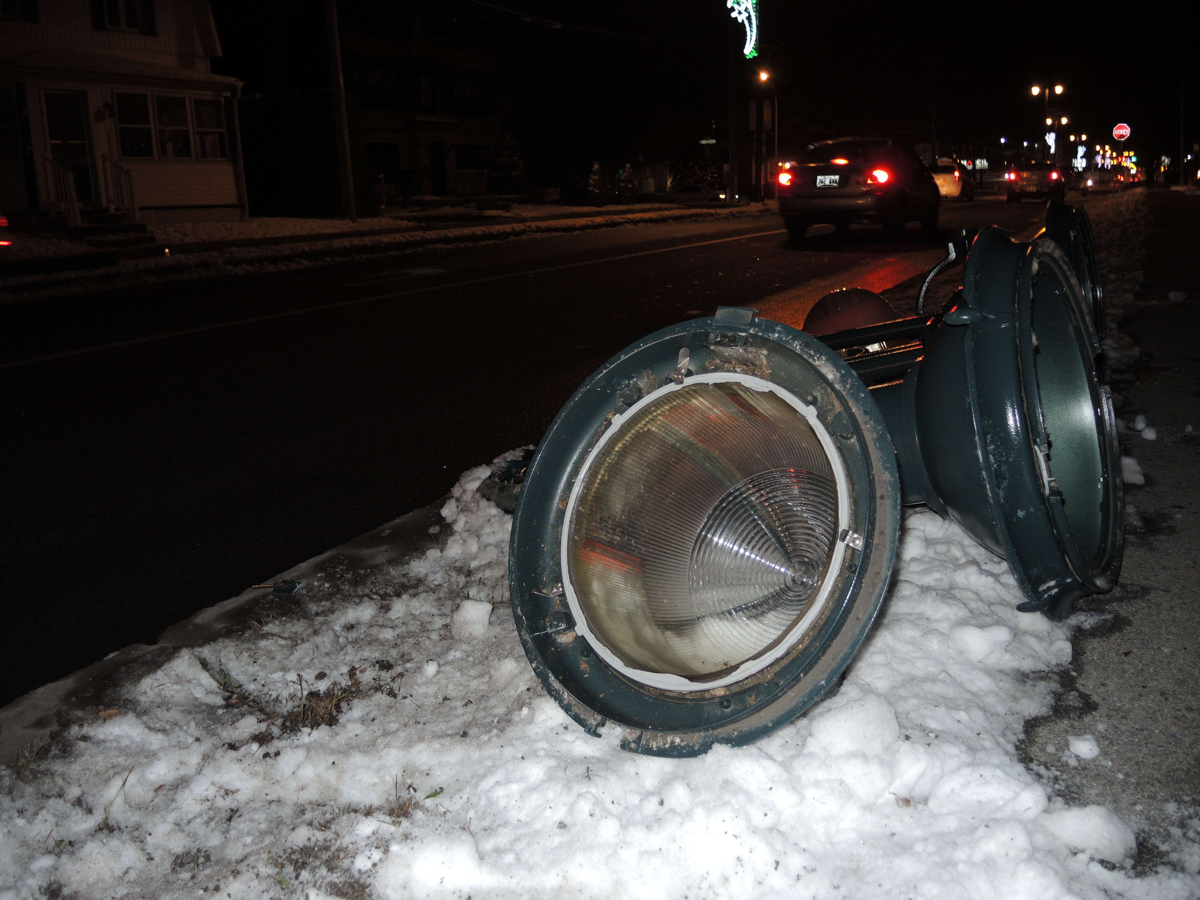 Un frein à main oublié cause un accident