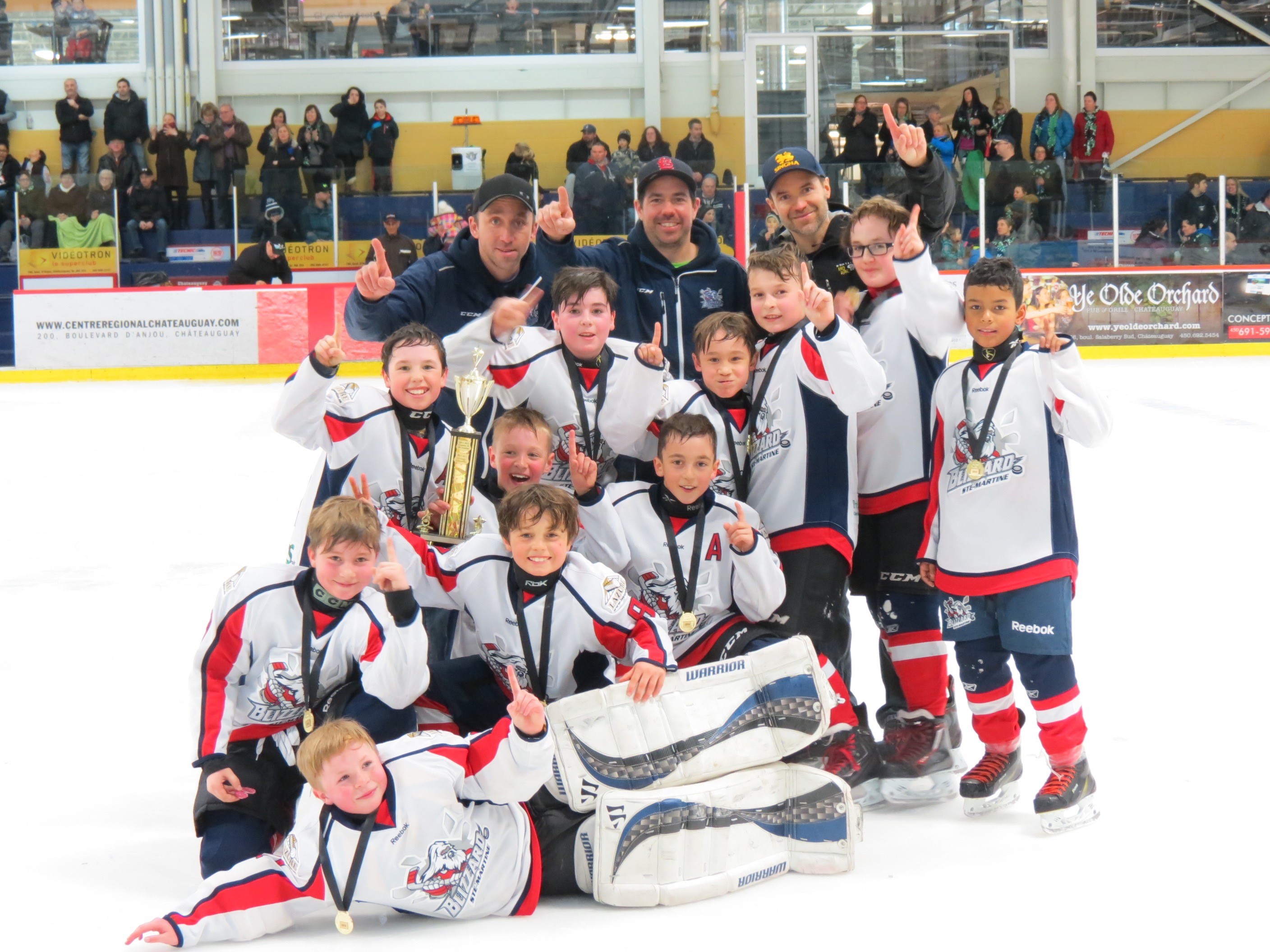 Des champions de Sainte-Martine