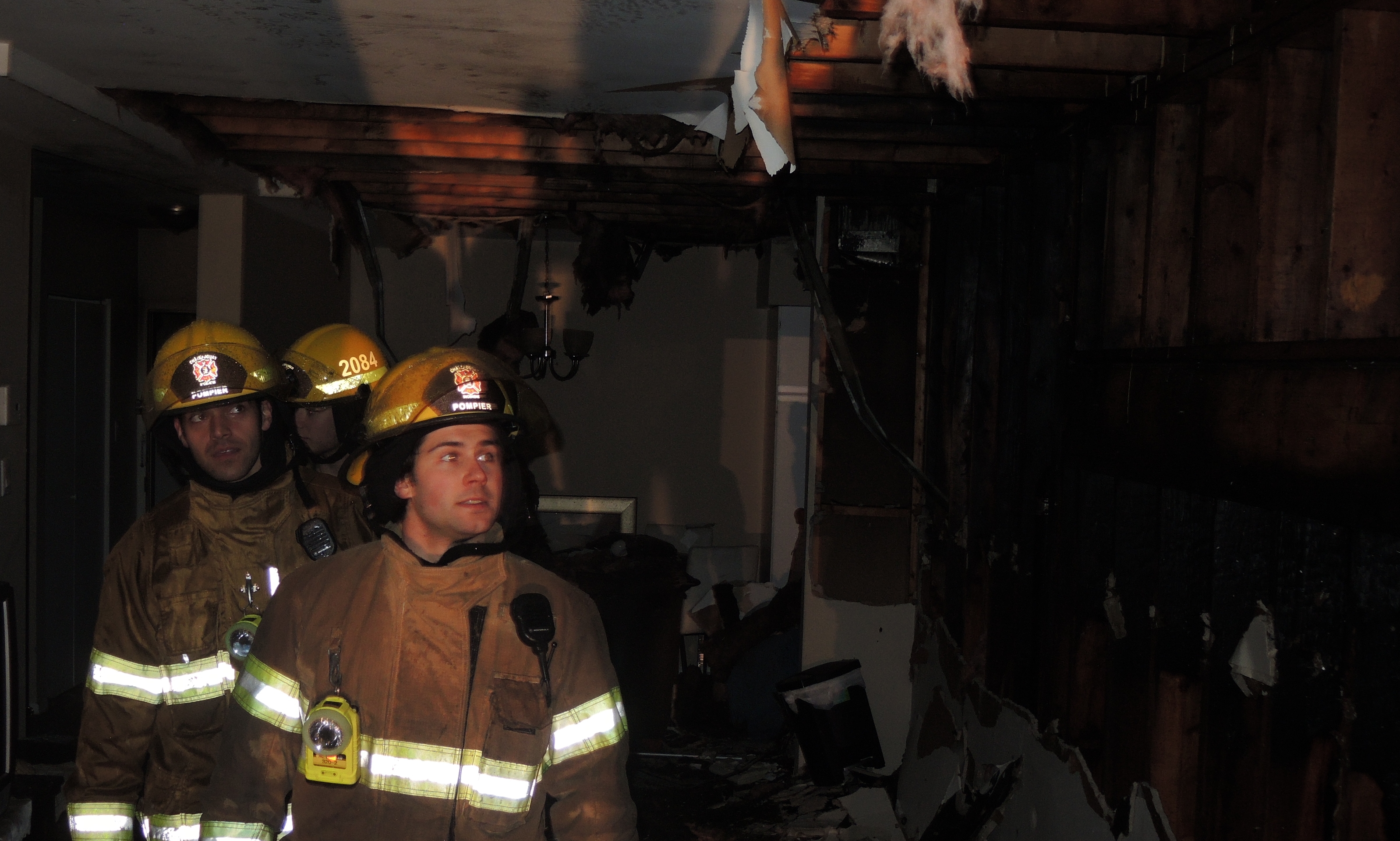 Un feu force l’évacuation de 200 logements à Châteauguay