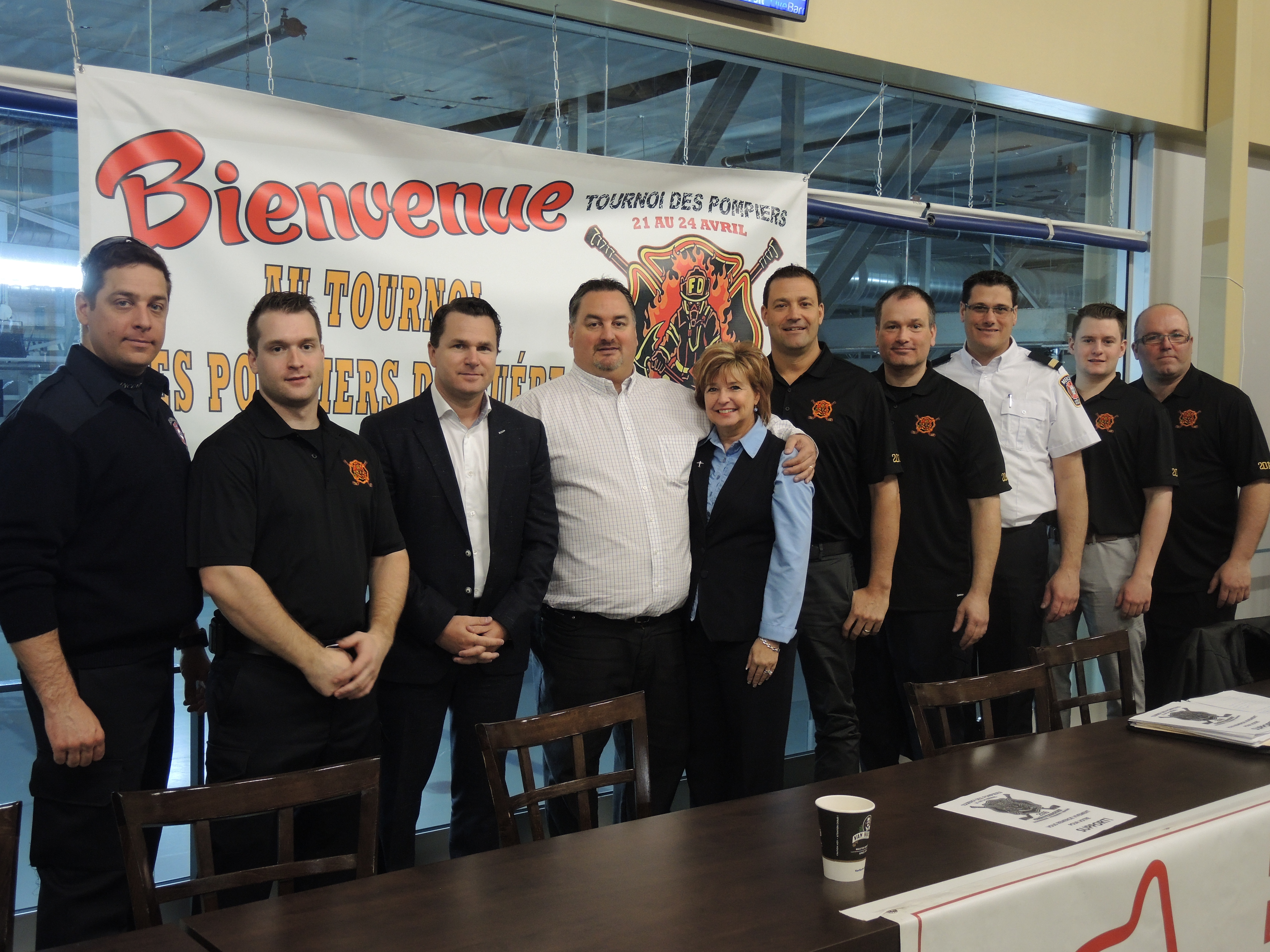 1000 pompiers joueront au hockey pour la Fondation des pompiers du Québec pour les grands brûlés