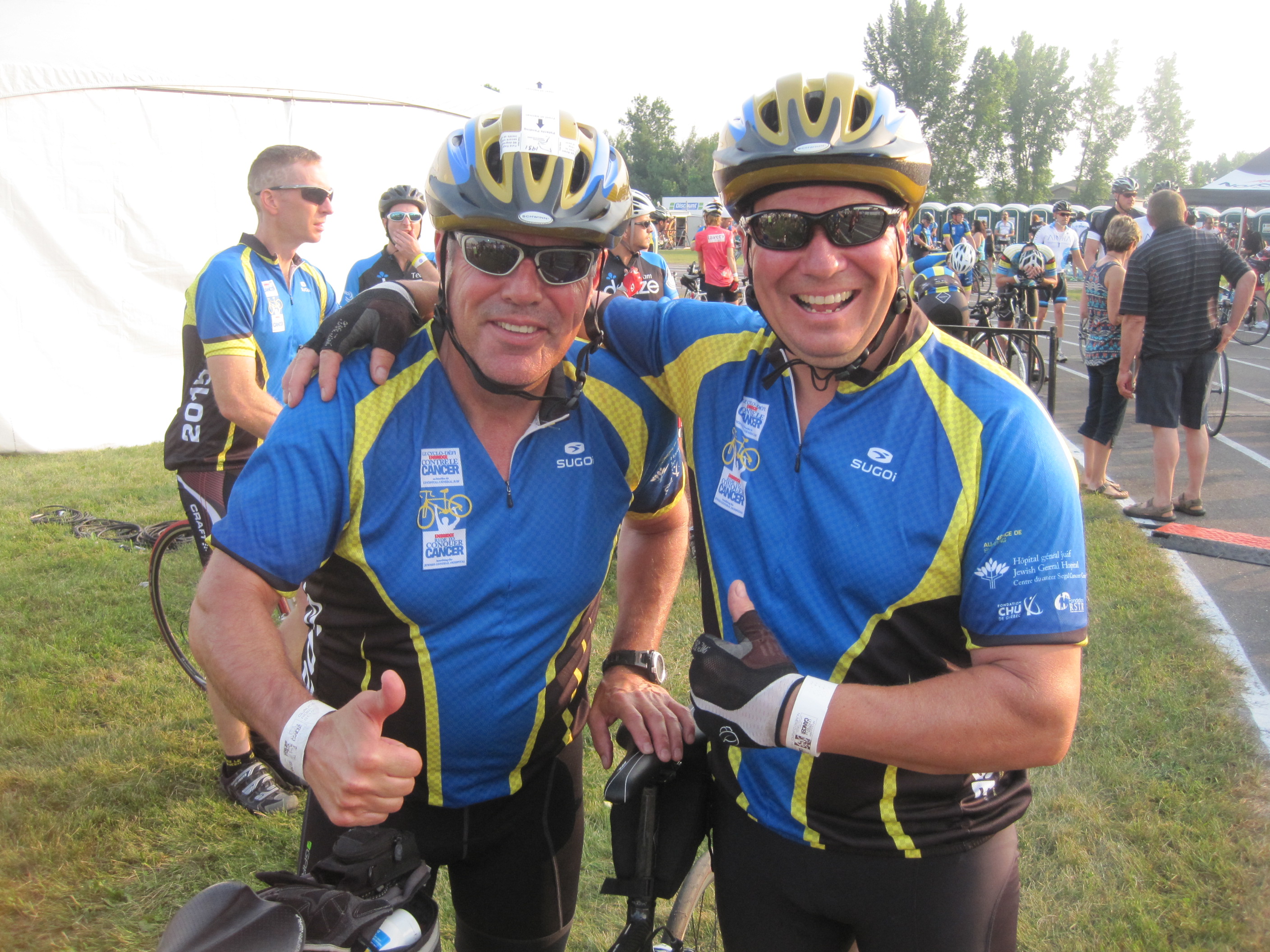 Image illustrant l'article: 4070 $ pour relever le Cyclo-Défi Enbridge contre le cancer 2016