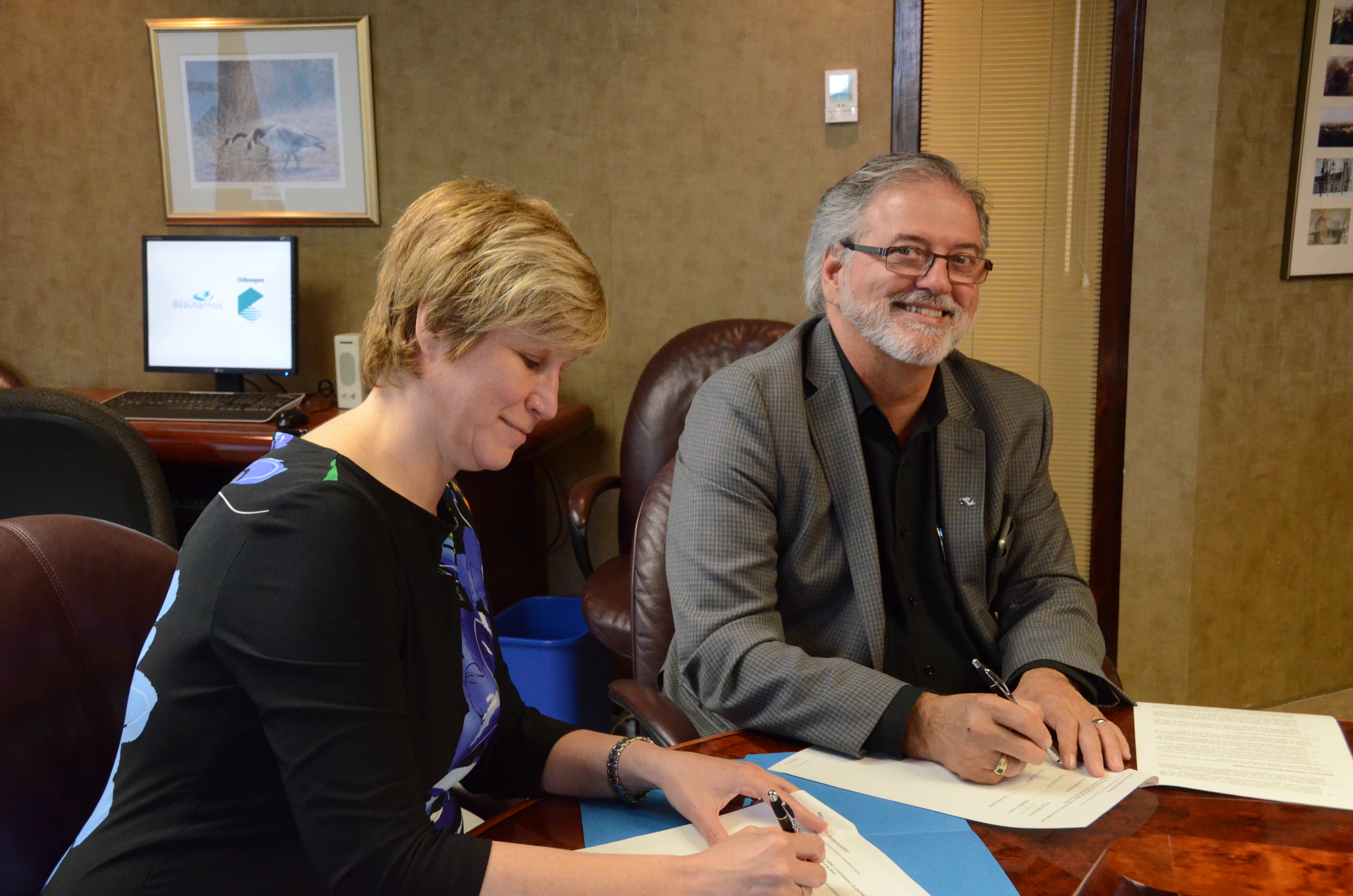 Image illustrant l'article: Beauharnois et Châteauguay s’unissent pour développer quatre infrastructures sportives