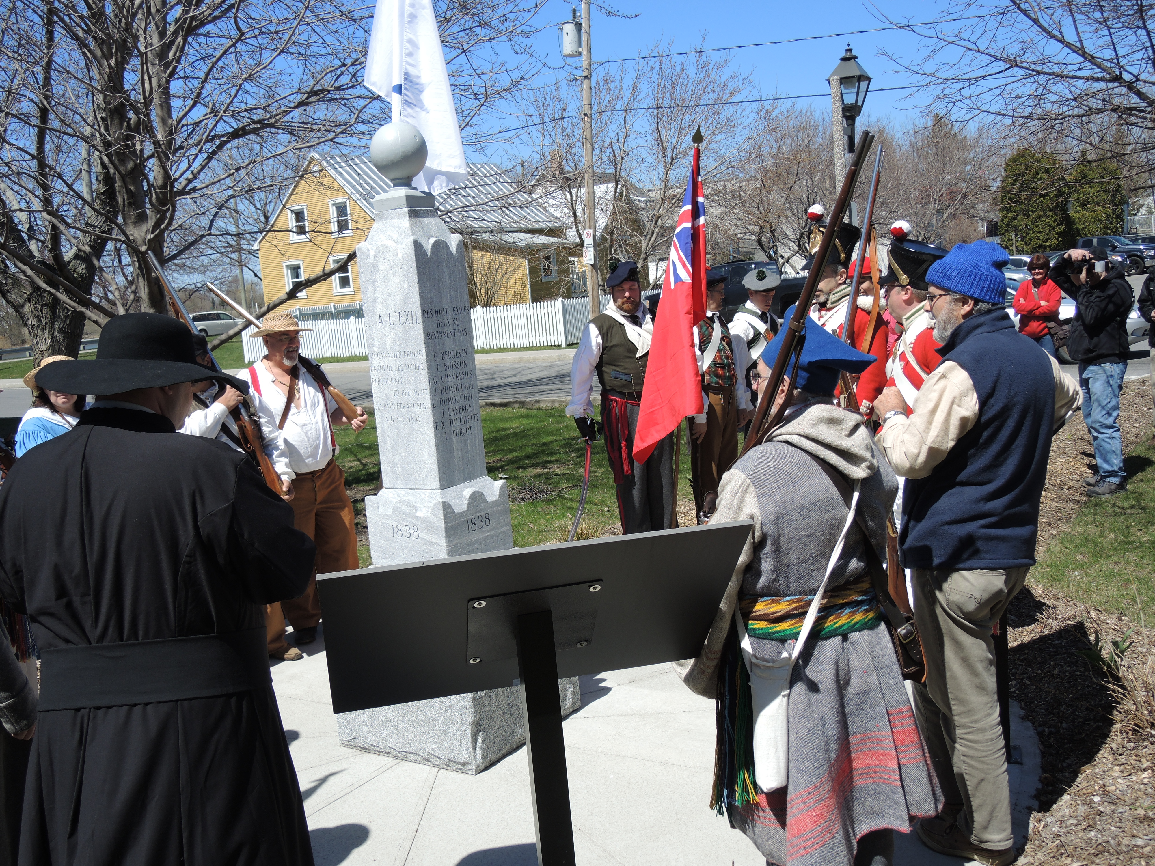 Un pas dans l’histoire des Patriotes
