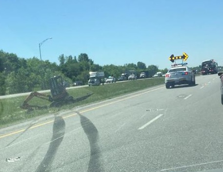 Accrochage sans gravité sur l&rsquo;autoroute 30 à Châteauguay