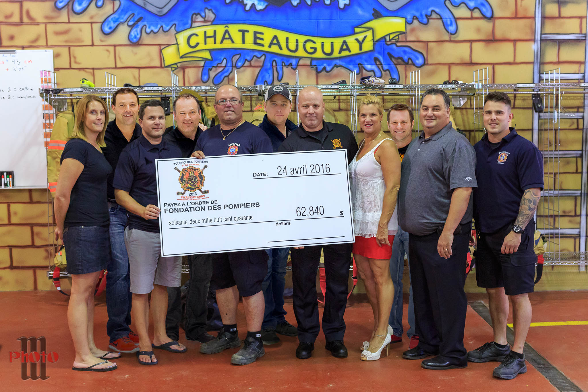 Somme record récoltée lors du tournoi des pompiers