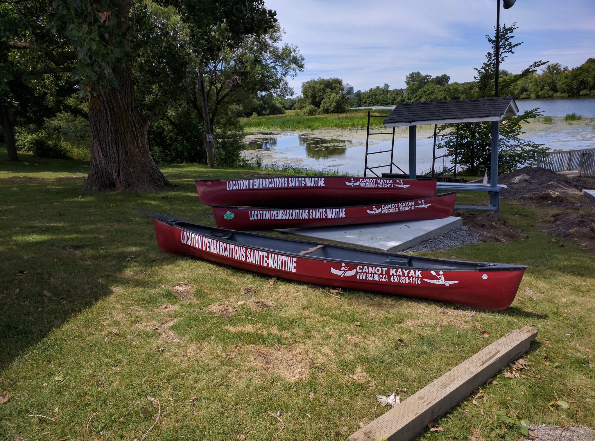 Un lettreur trouve une solution au vol des canots à louer de la SCABRIC