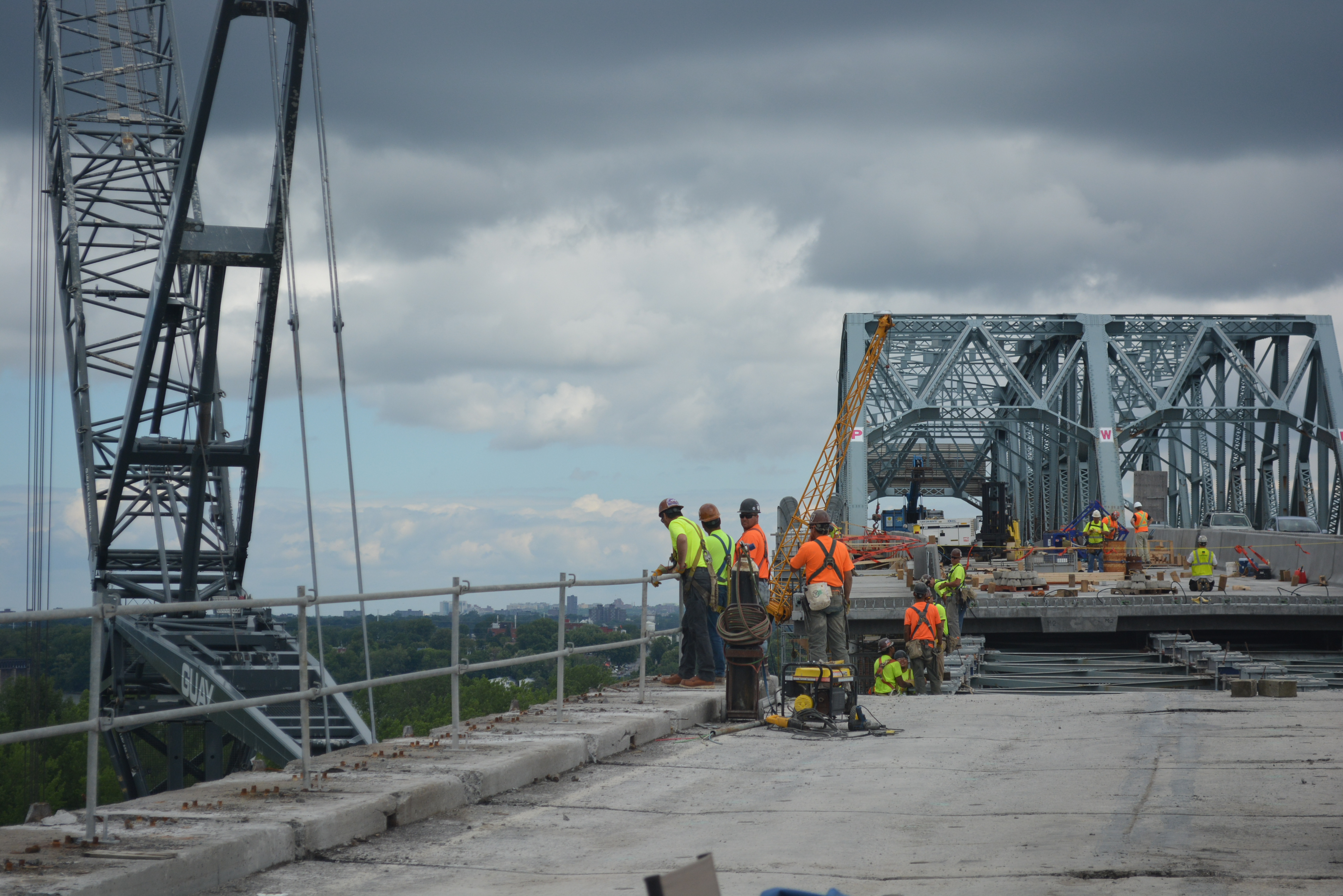 Bientôt la fin du blitz de travaux au pont Honoré-Mercier