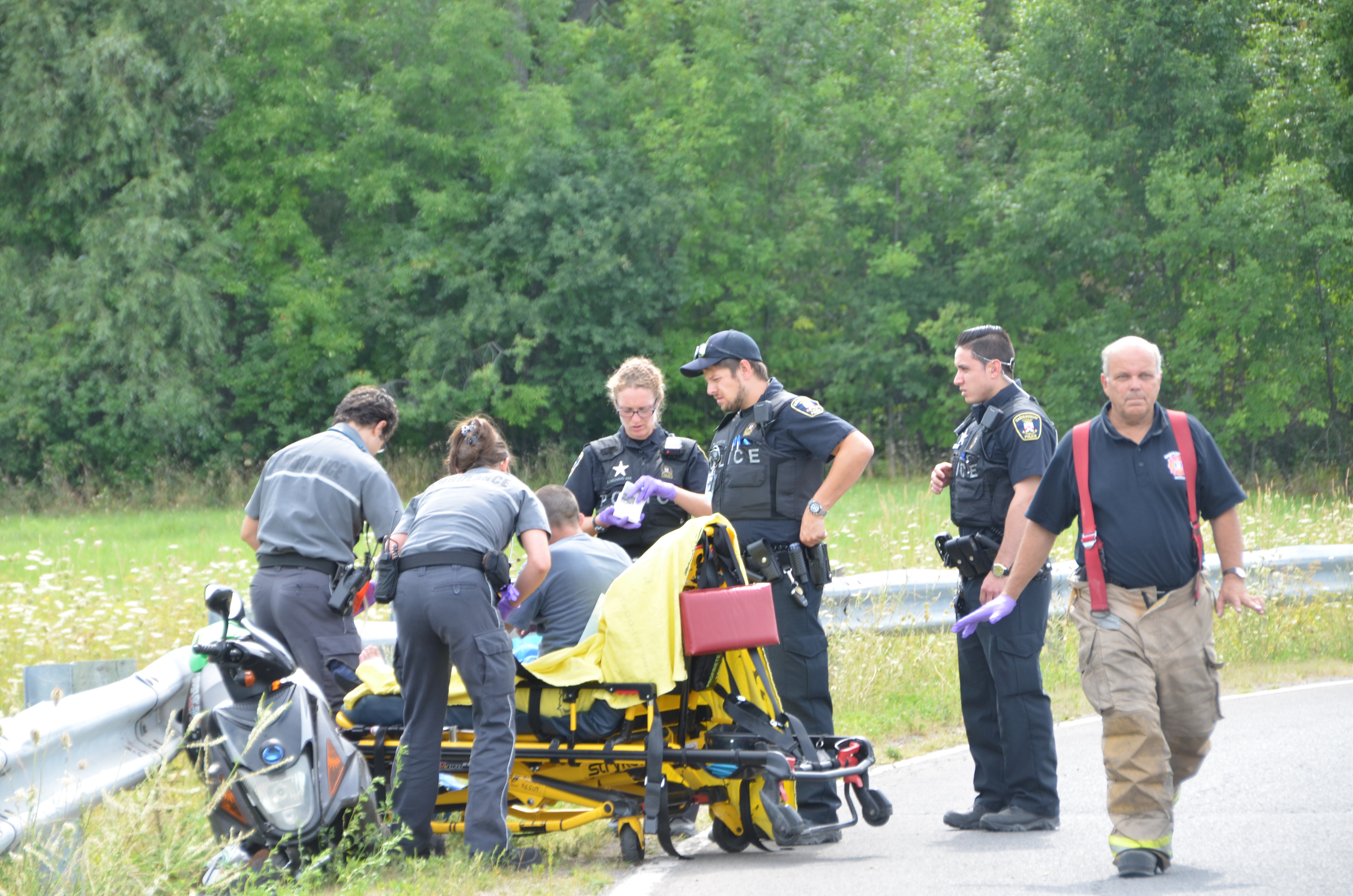 Image illustrant l'article: Accident de cyclomoteur