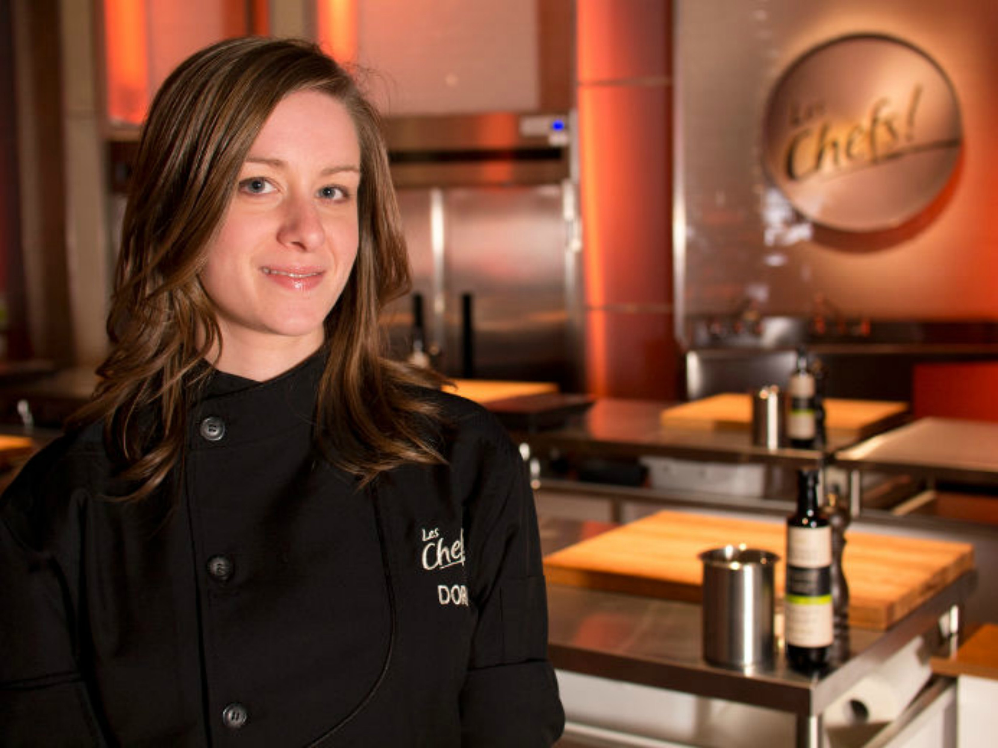 Une participante de l’émission Les Chefs à la Fête Gourmande