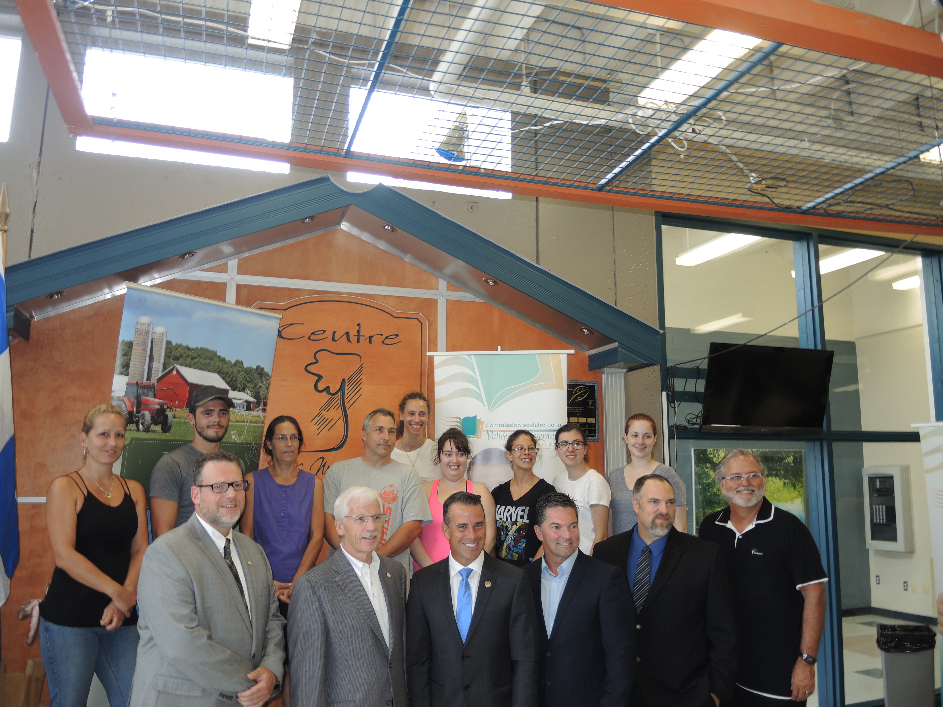 Image illustrant l'article: Québec alloue 1,8 M $ pour agrandir et rénover le Centre des Moissons à Beauharnois