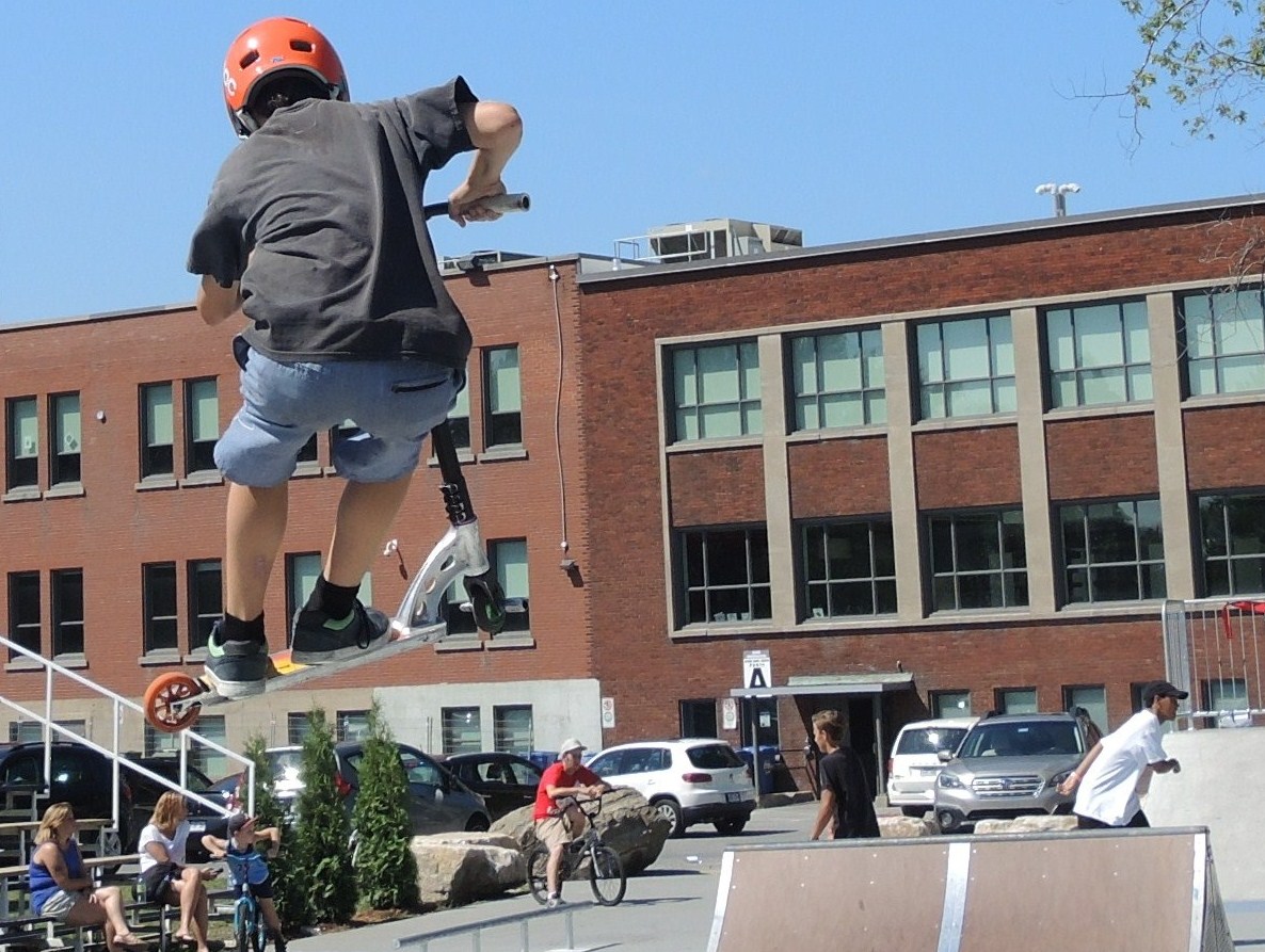 Le skatepark amélioré de Beauharnois est ouvert