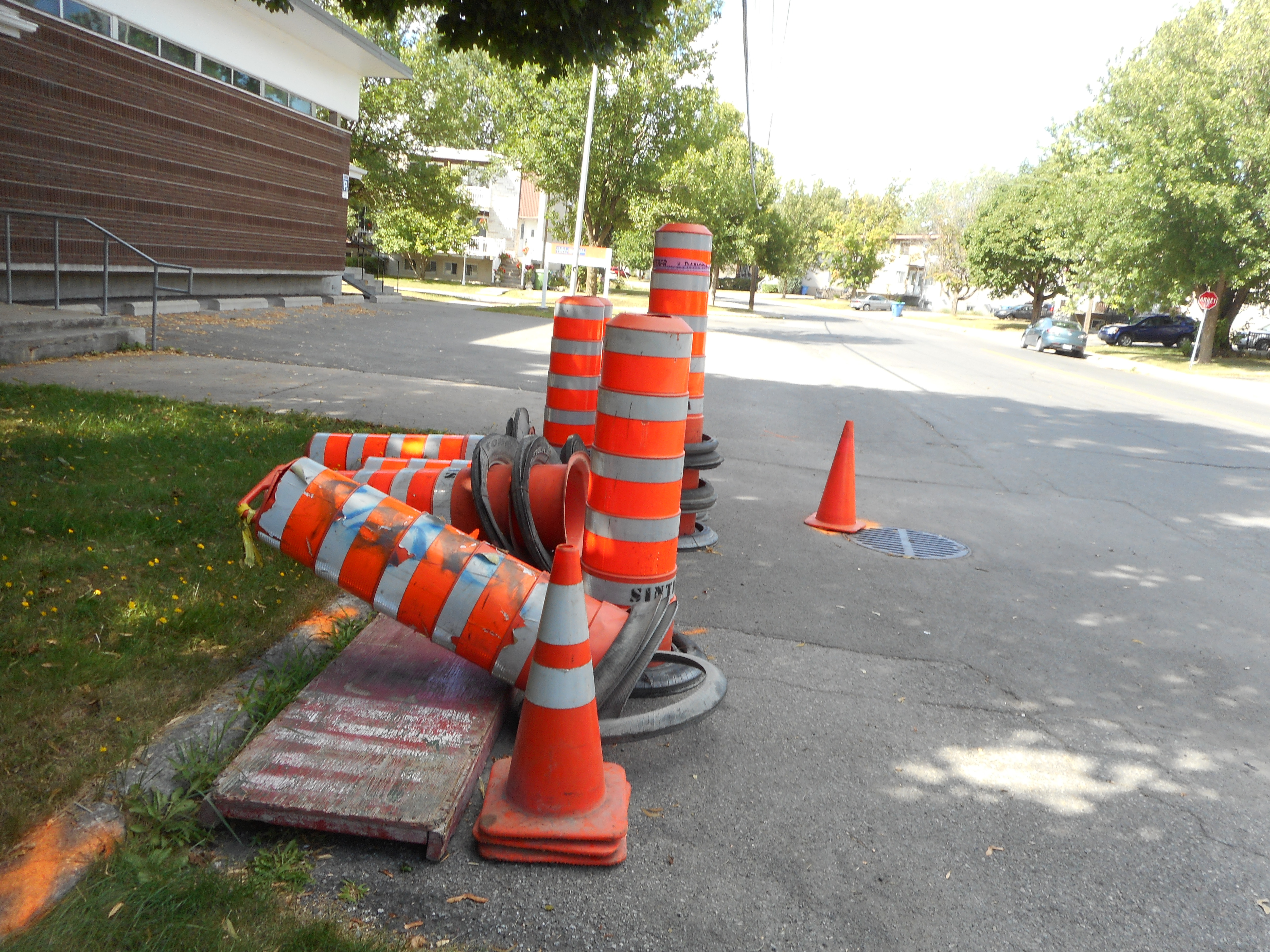 Une partie du boulevard Vanier fermée à Châteauguay